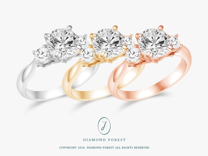 Lisianthus Blush Flower | 1.04ct (작업진행중)