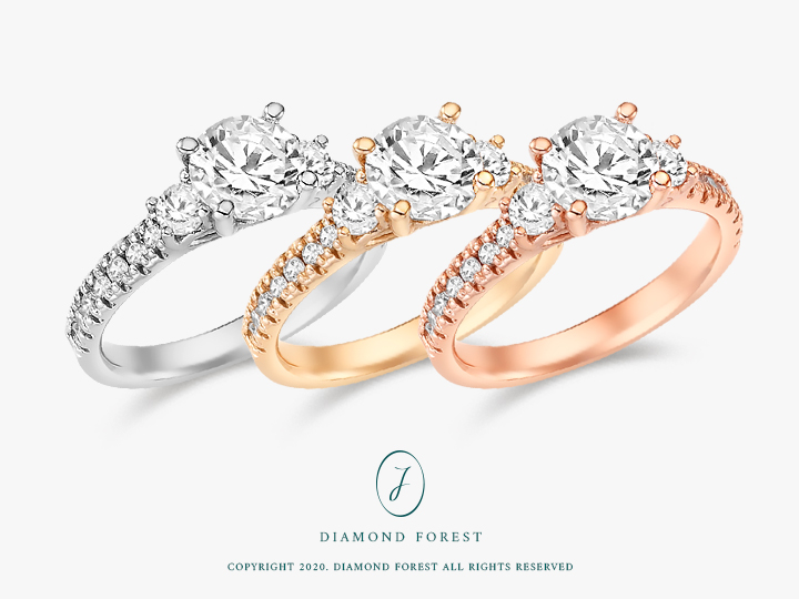 Lisianthus Blush Flower | 1.04ct (작업진행중)