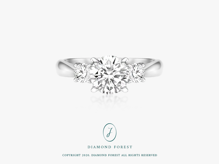 Lisianthus Blush Flower | 1.04ct (작업진행중)