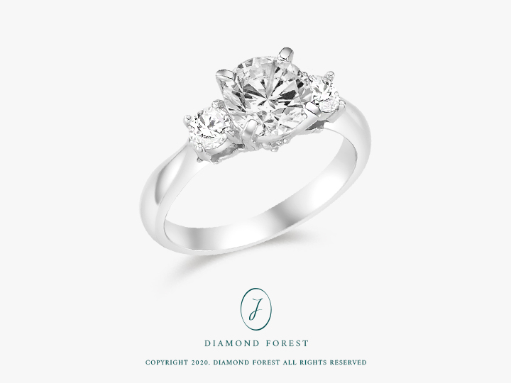 Lisianthus Blush Flower | 1.04ct (작업진행중)