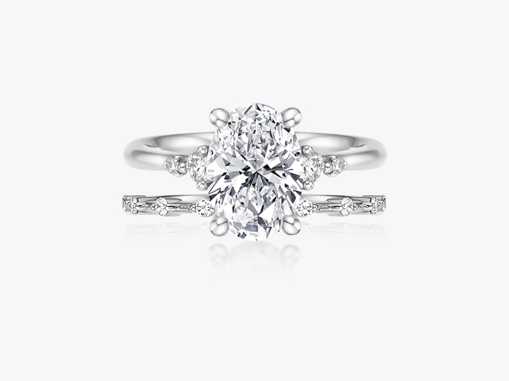 Oval Petit Three Stone 1.62ct | Fancy (작업완료, 가격 등 수정요망)