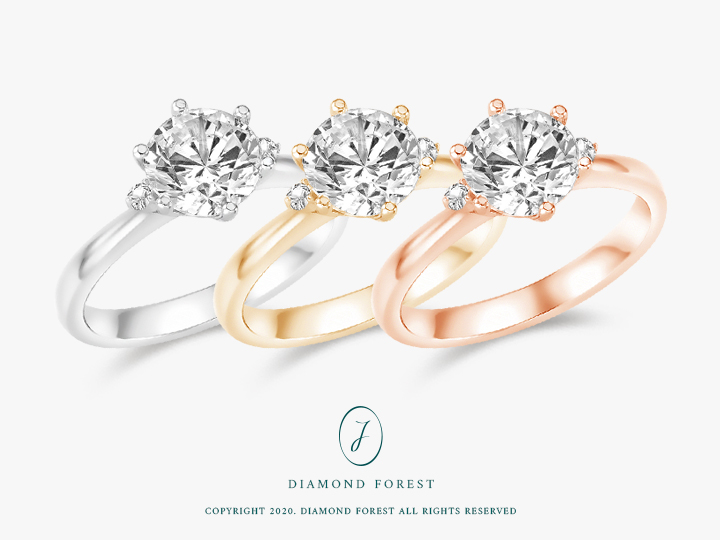 Lisianthus Blush Flower | 1.04ct (작업진행중)