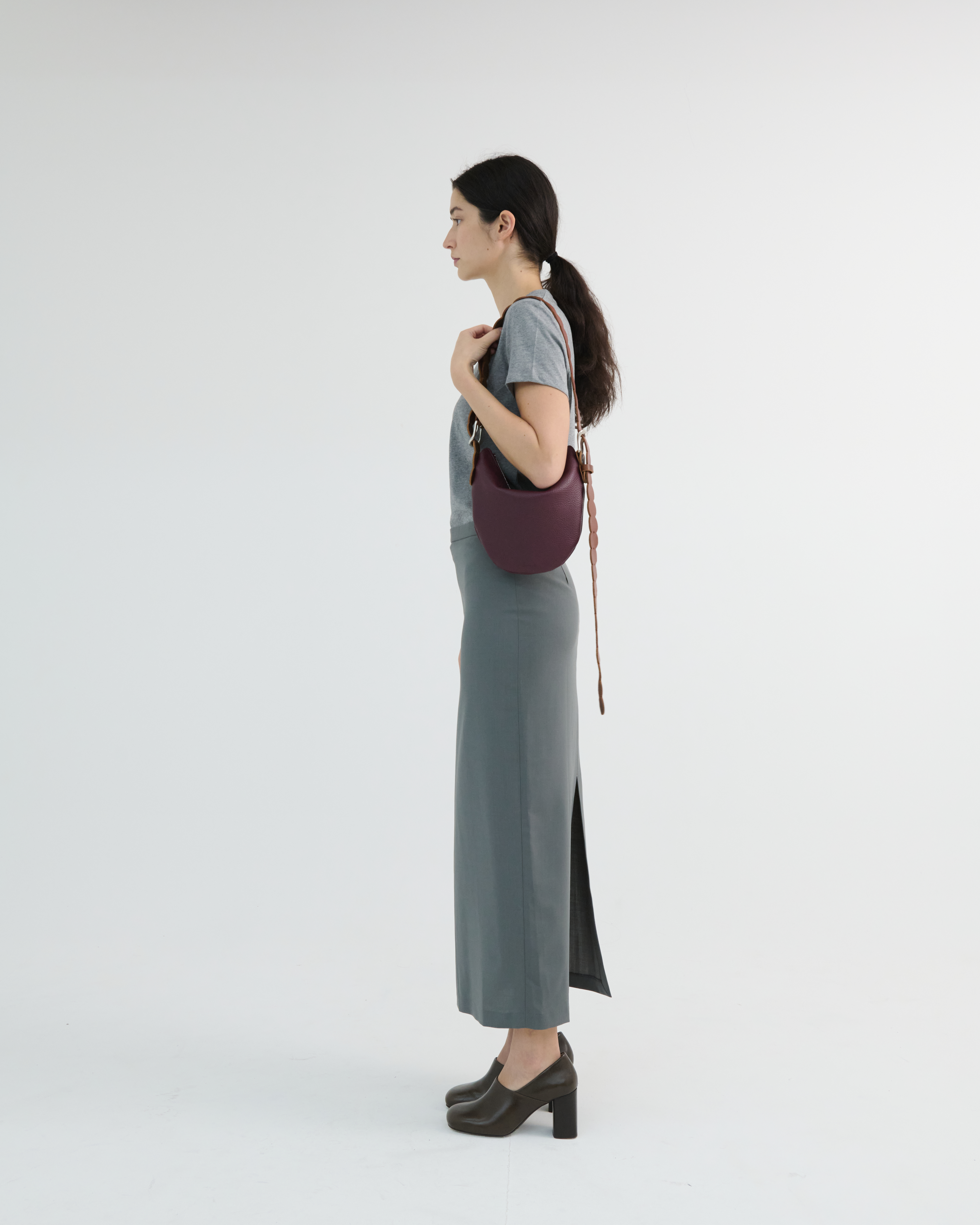 Belted bag 03 (Brown)
