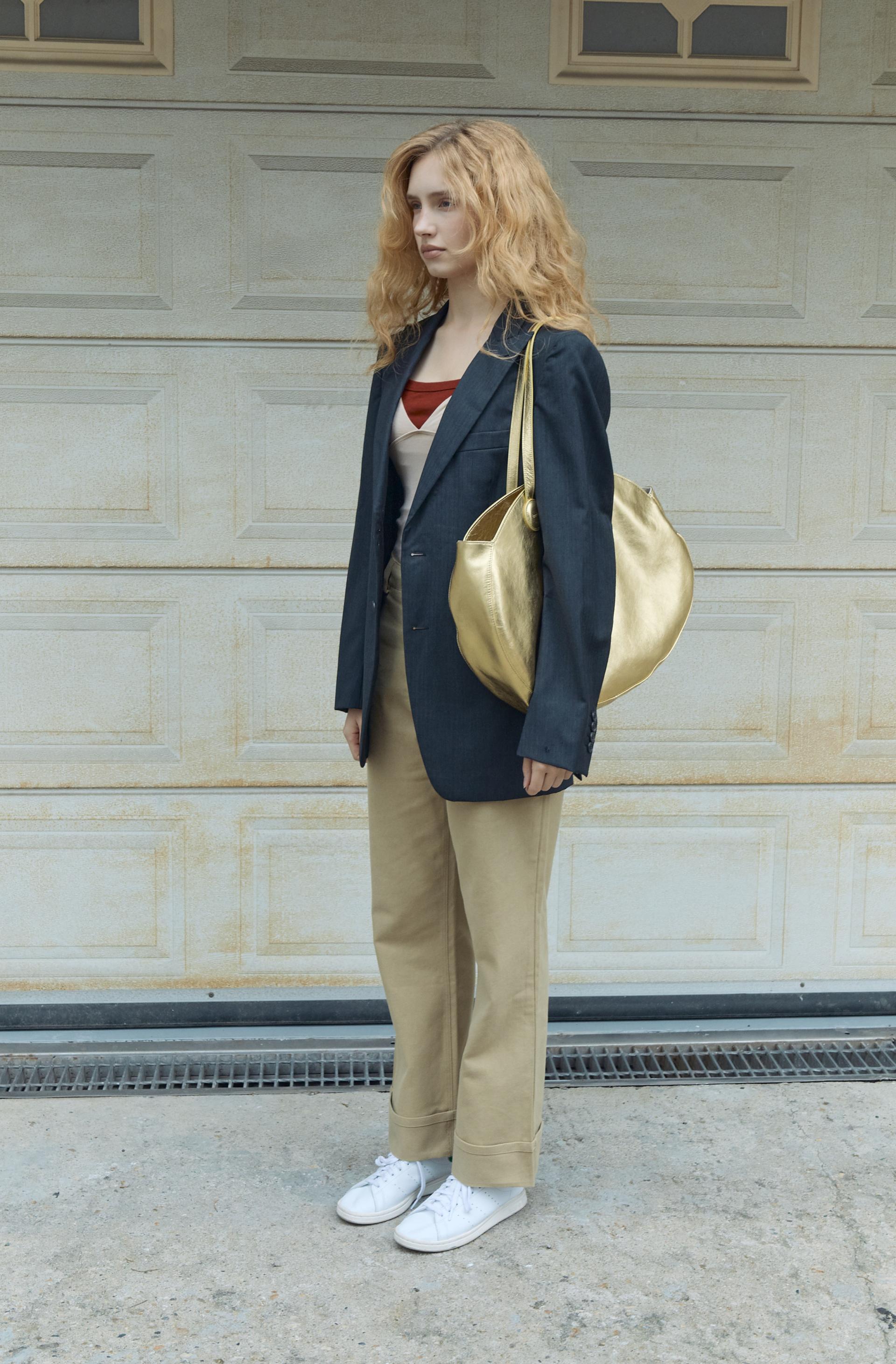 Jumbo Pita bag (gold)