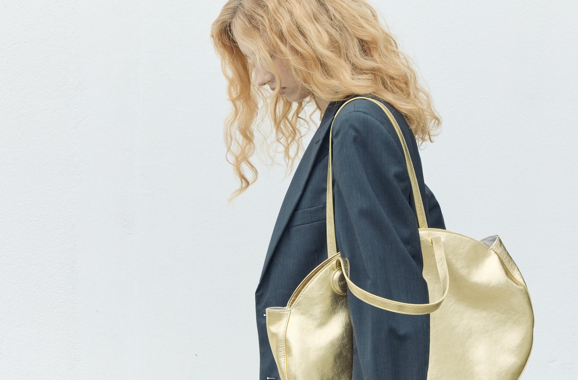 Jumbo Pita bag (gold)