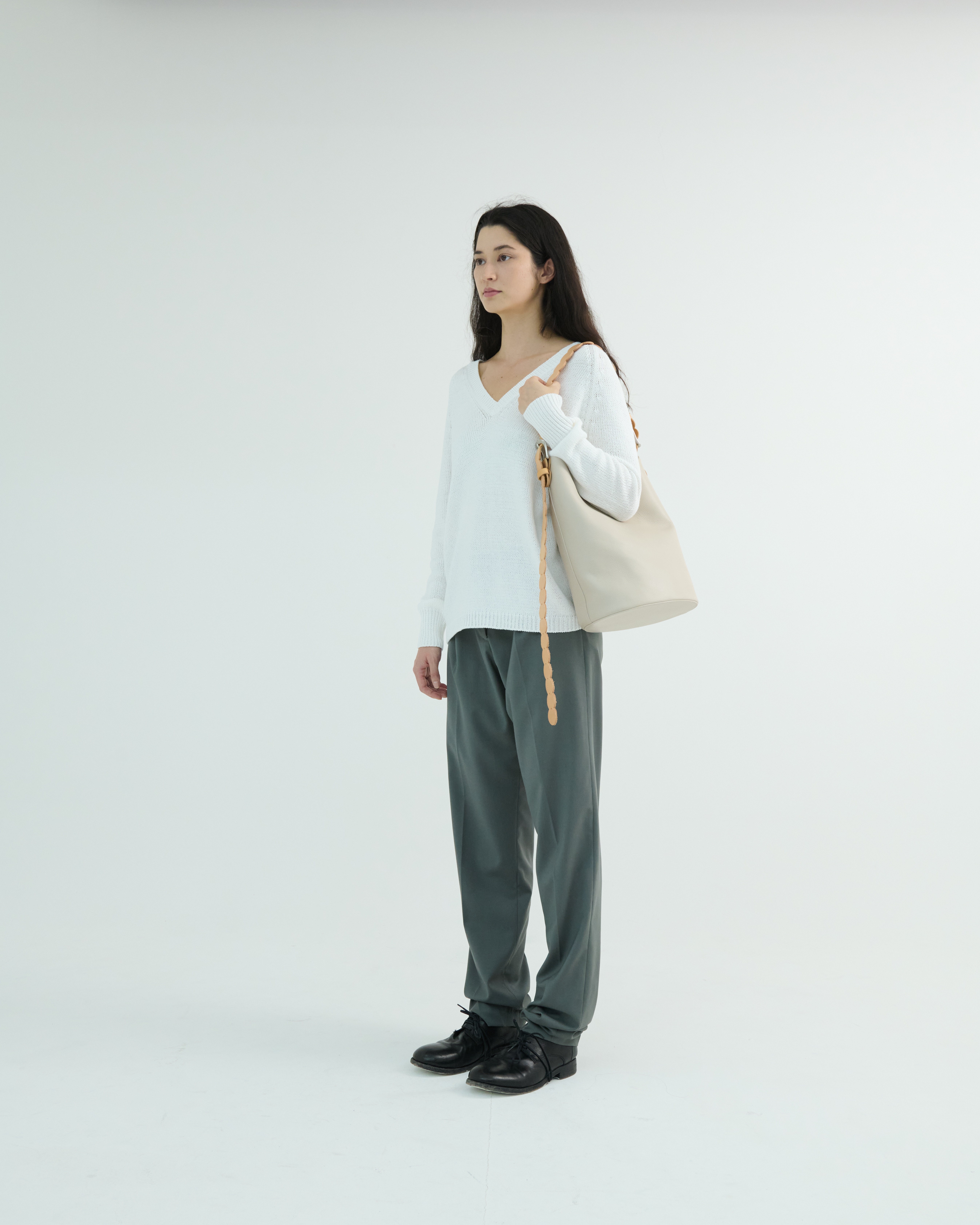 Belted bag 01 (Ivory)
