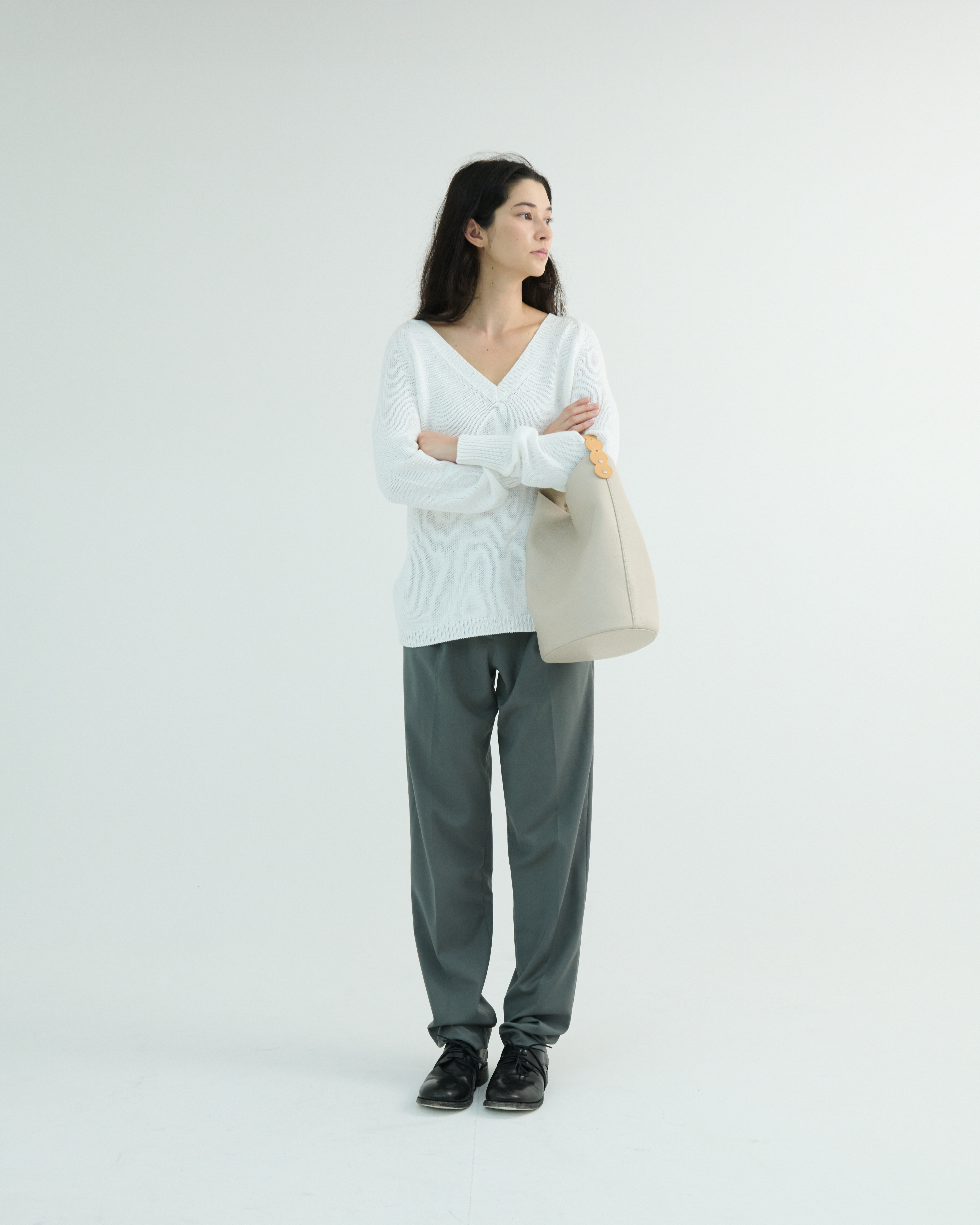 Belted bag 01 (Ivory)