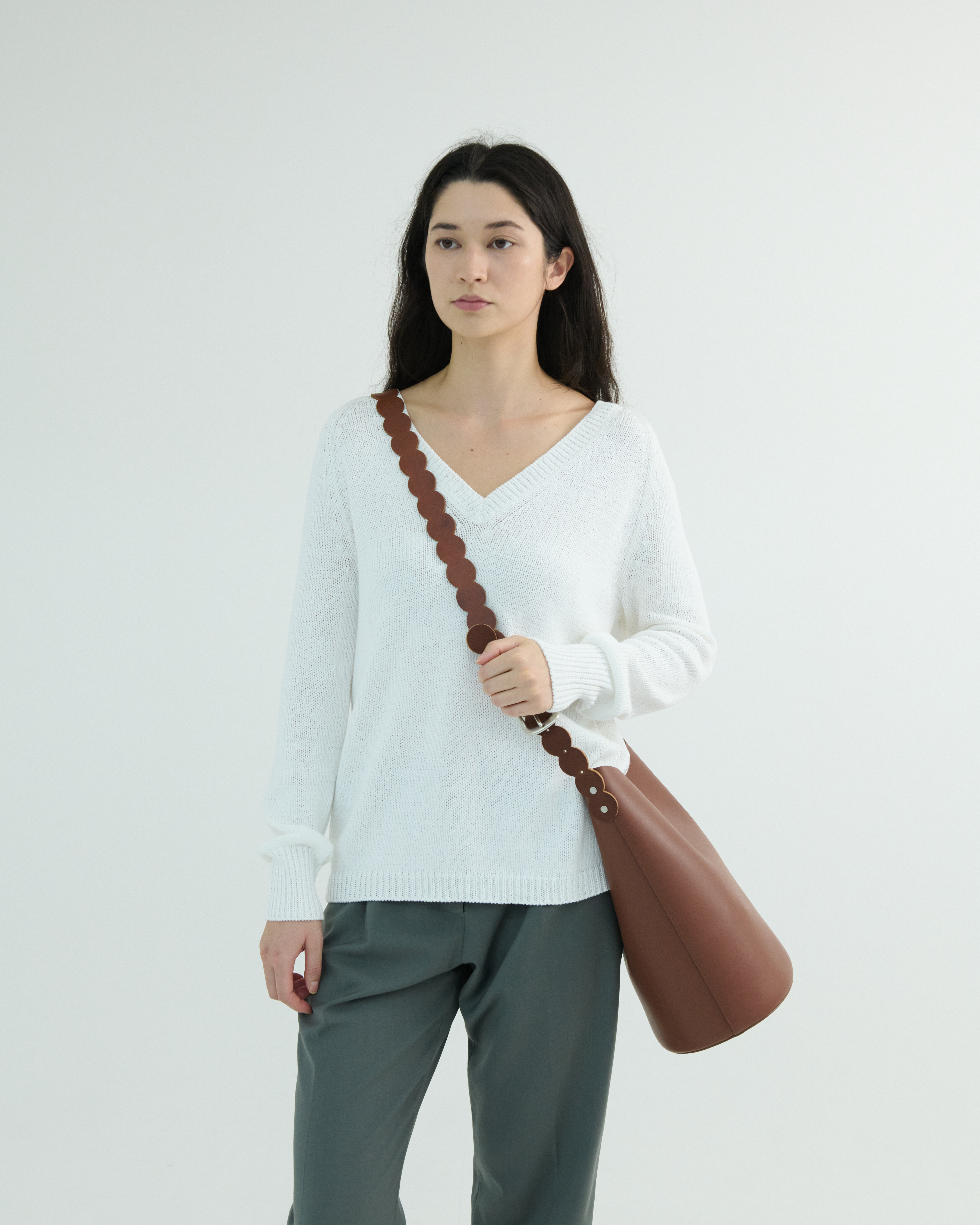 Belted bag 01 (Brown)