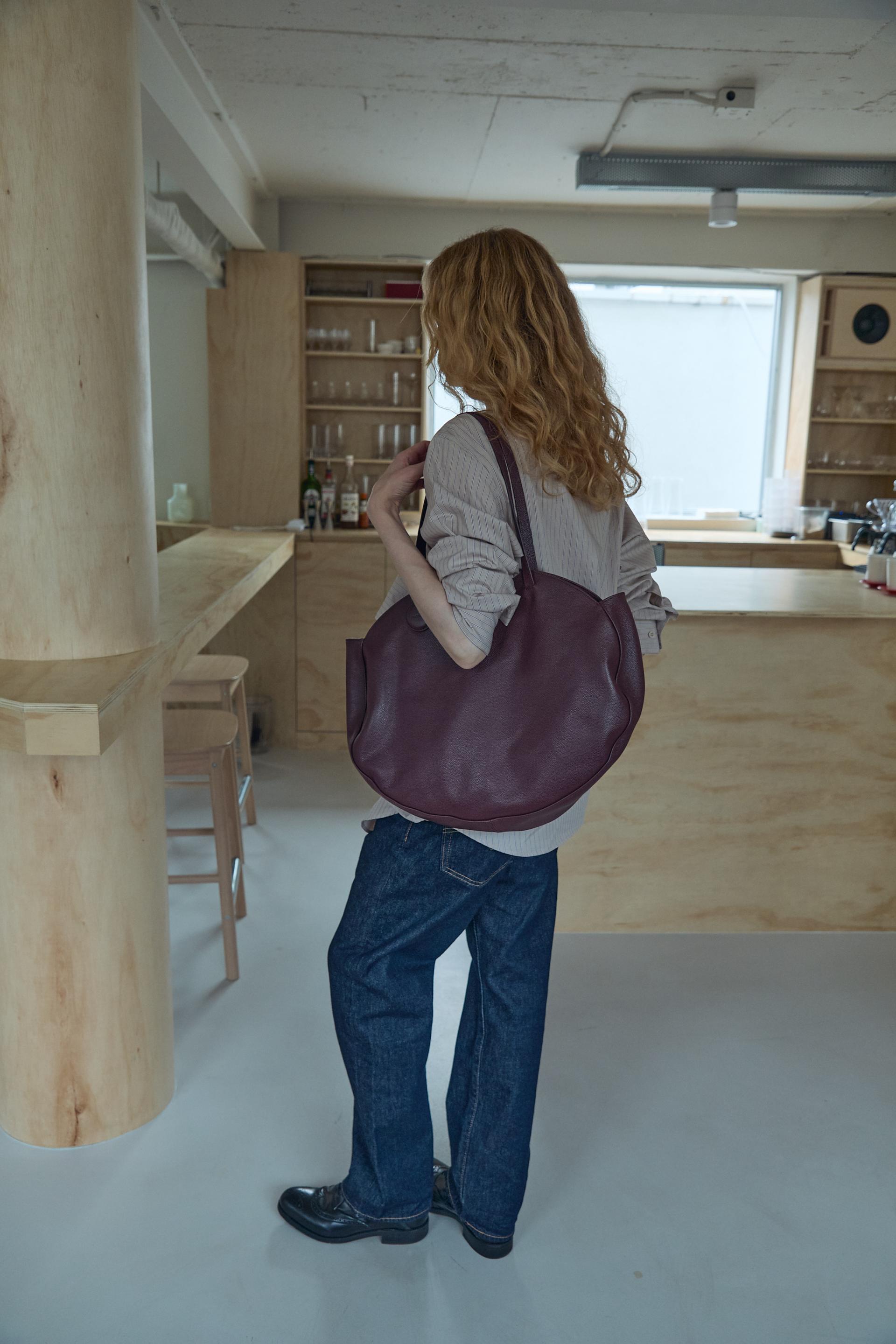 Jumbo Pita bag (Wine)