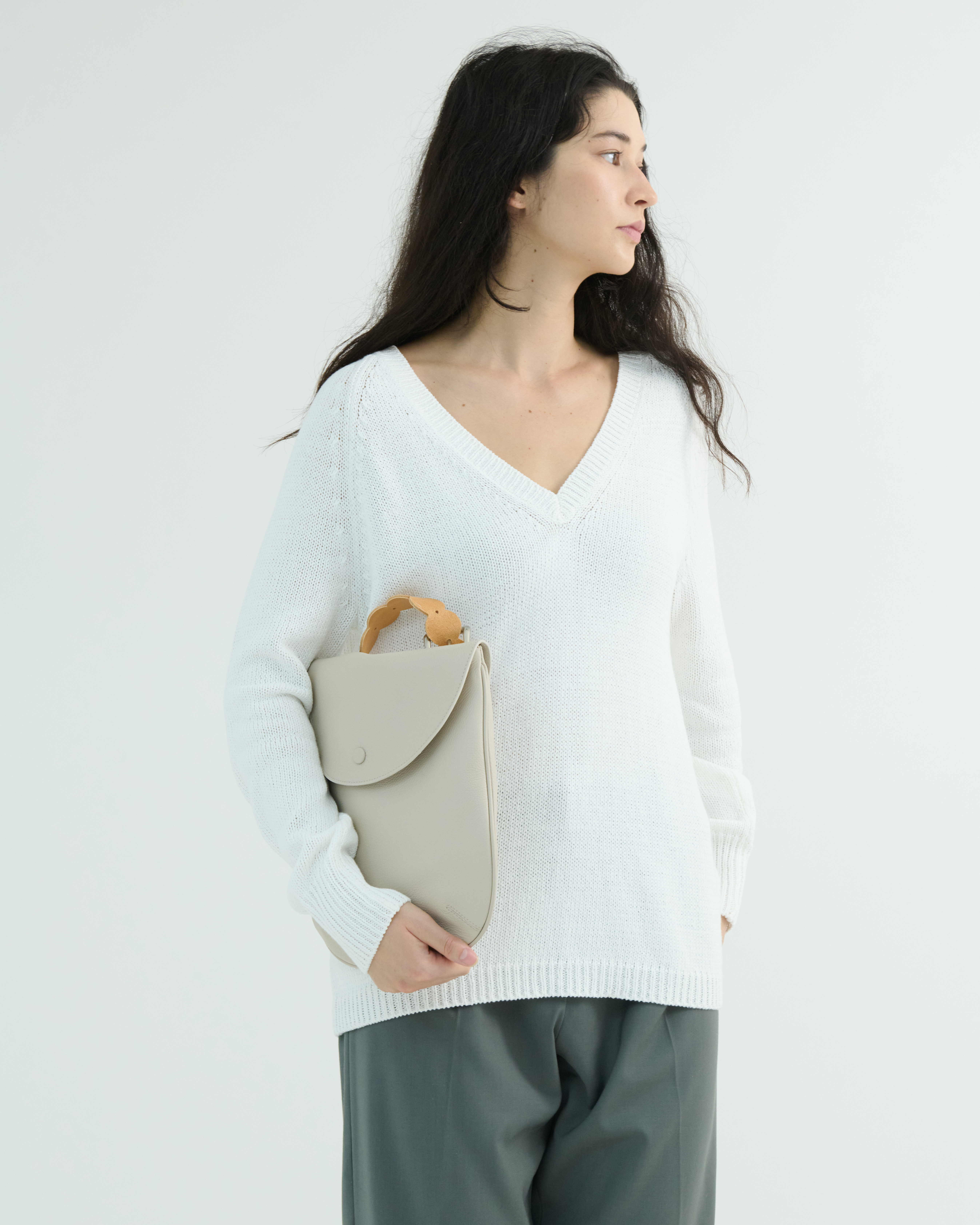 Belted bag 02 (Ivory)