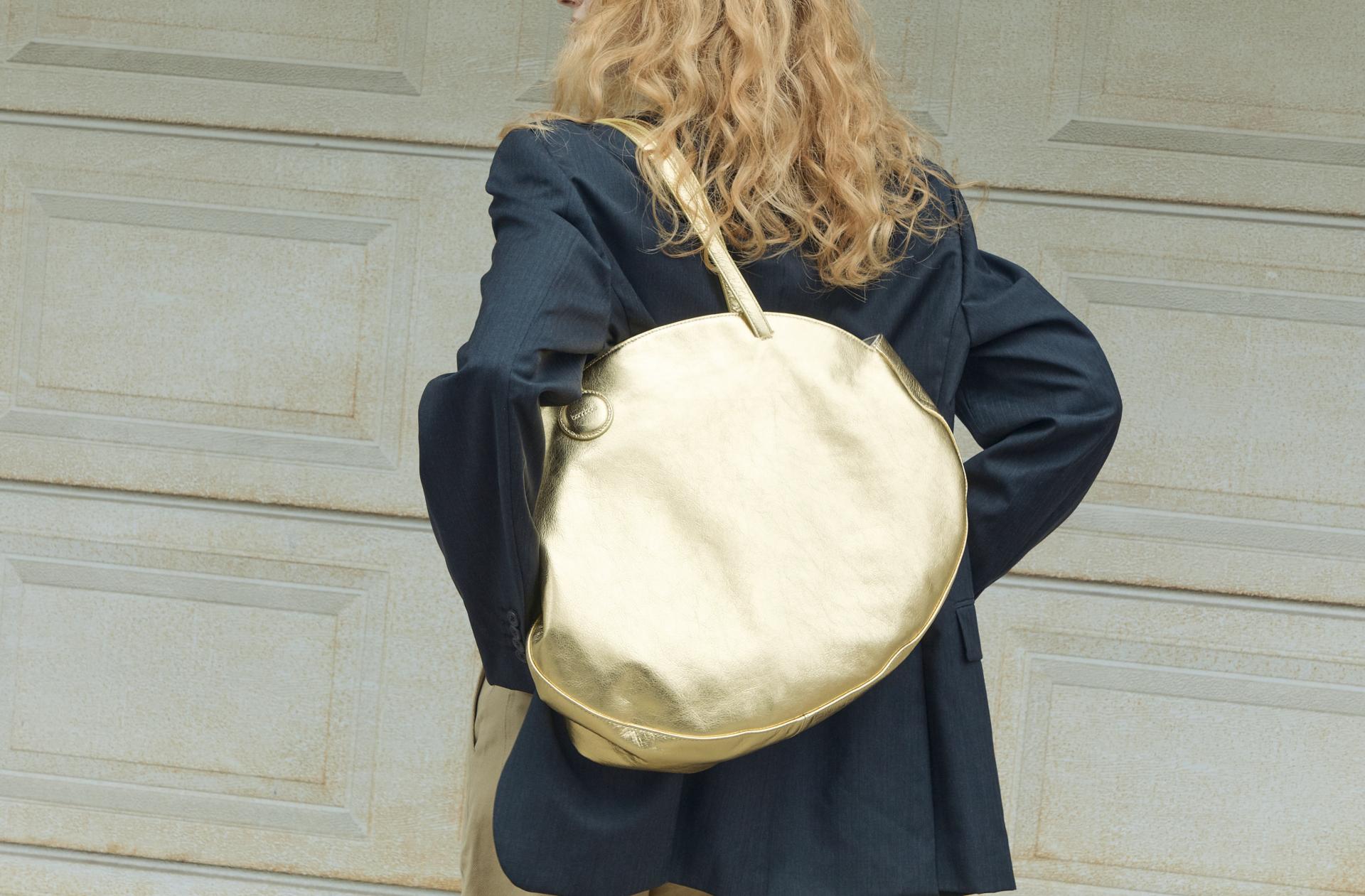 Jumbo Pita bag (gold)