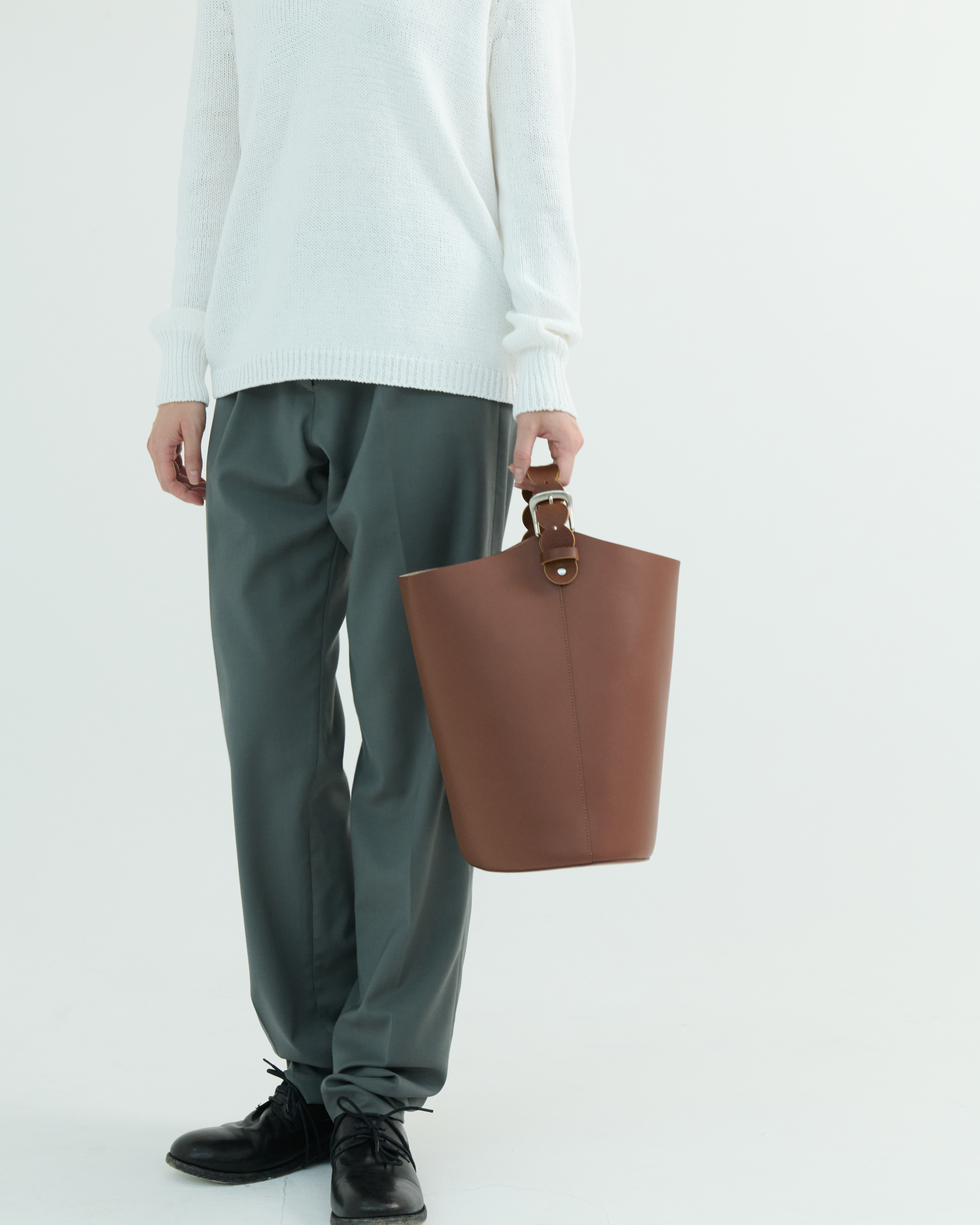 Belted bag 01 (Brown)