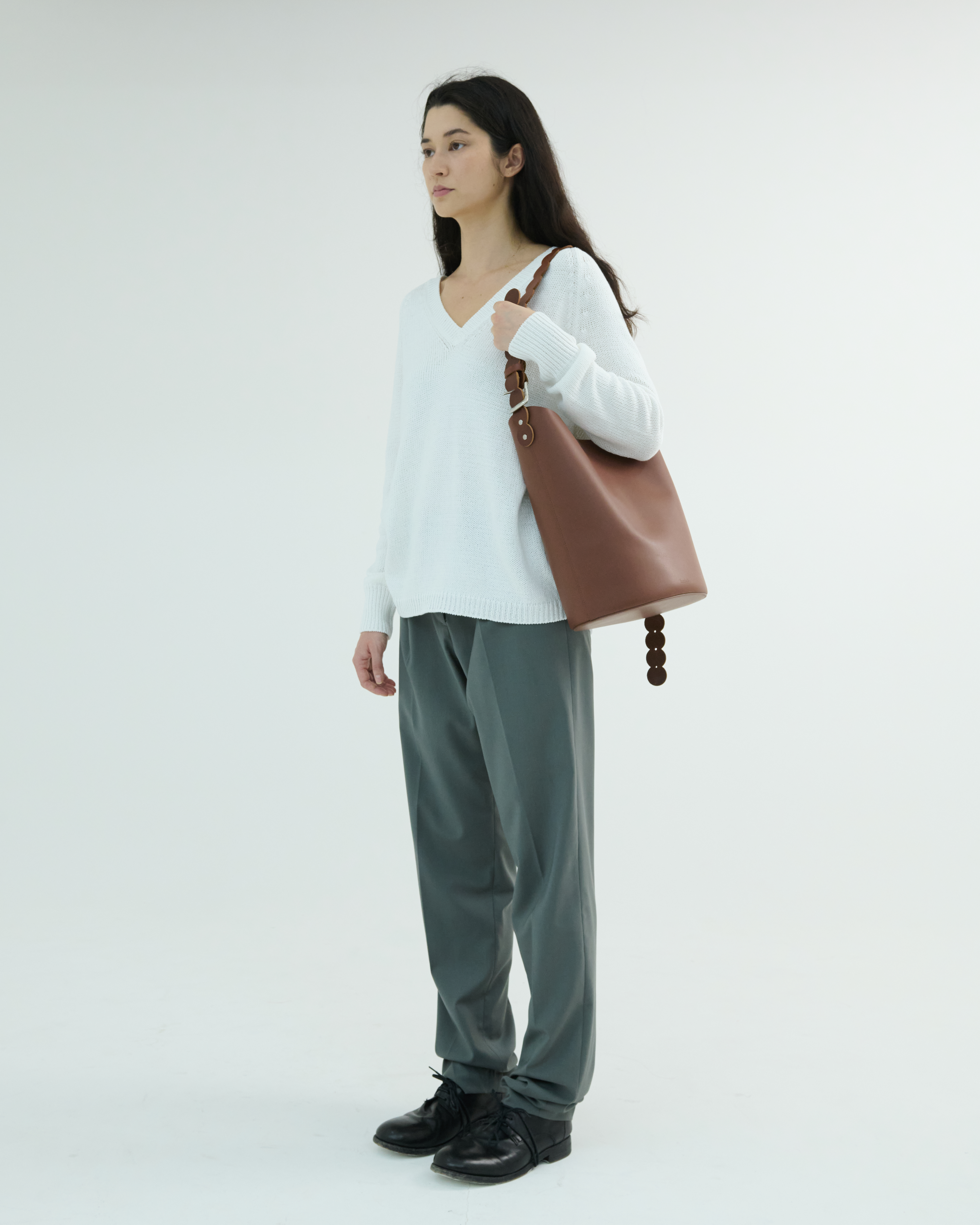 Belted bag 01 (Brown)