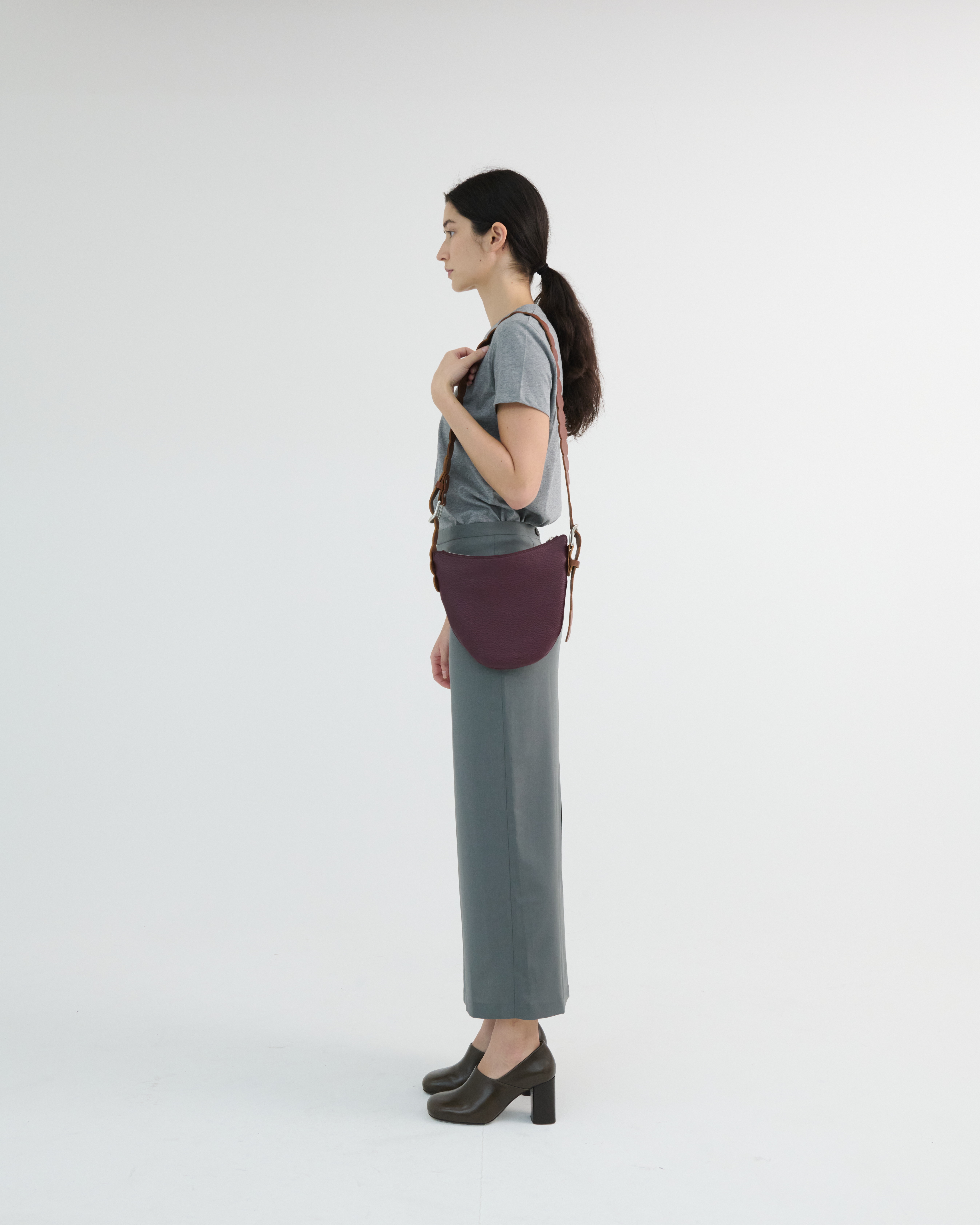 Belted bag 03 (Brown)