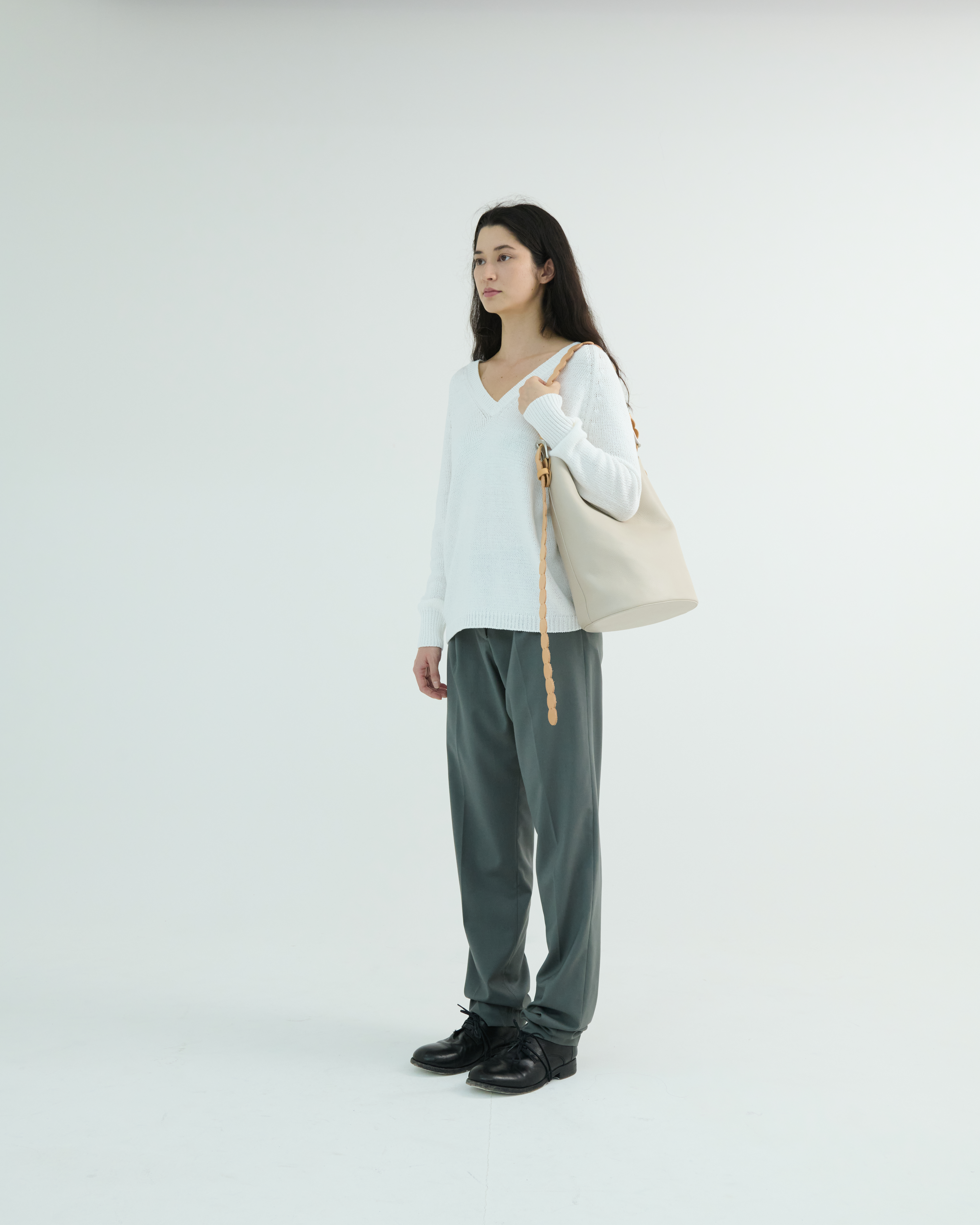 Belted bag 01 (Ivory)