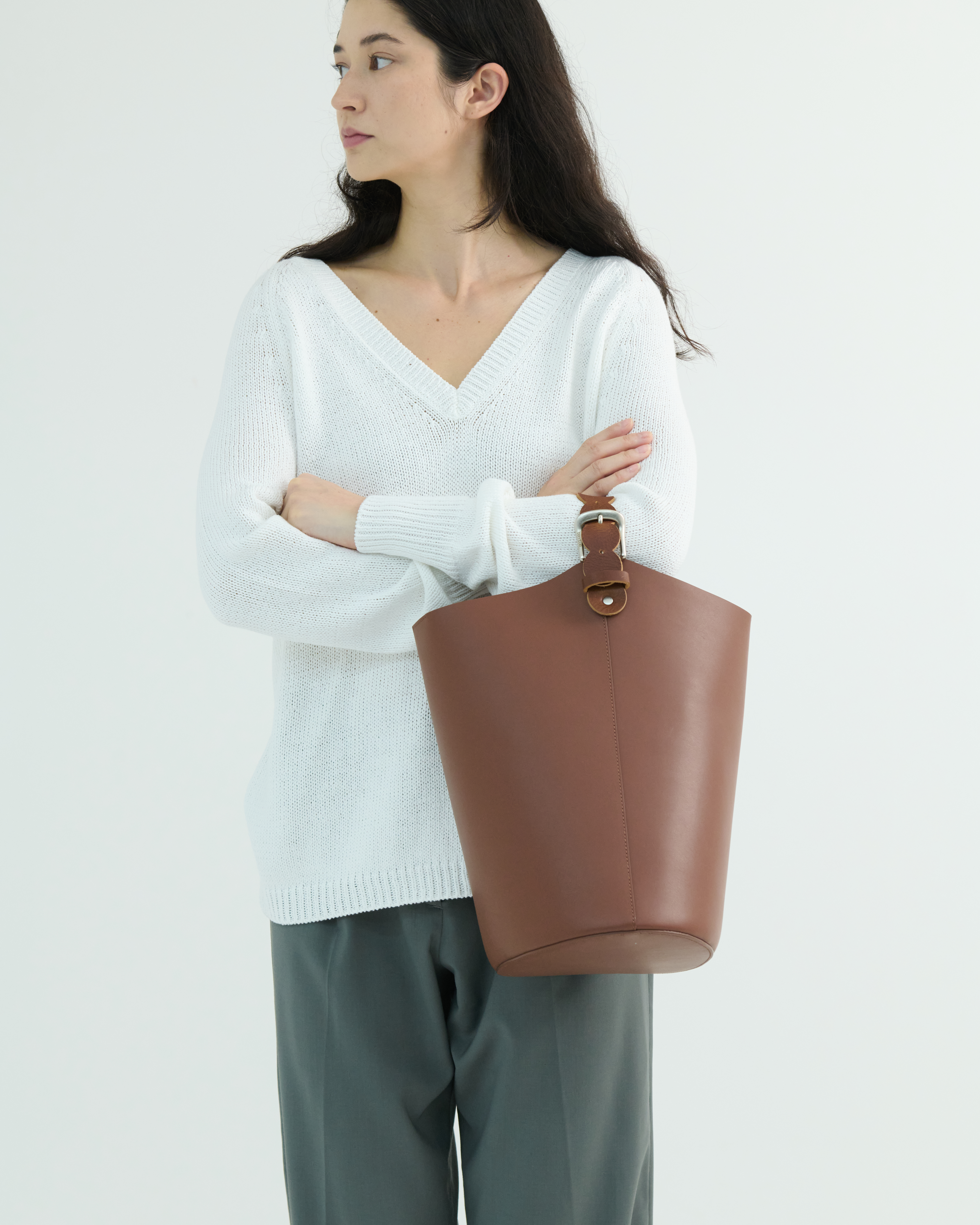 Belted bag 01 (Brown)