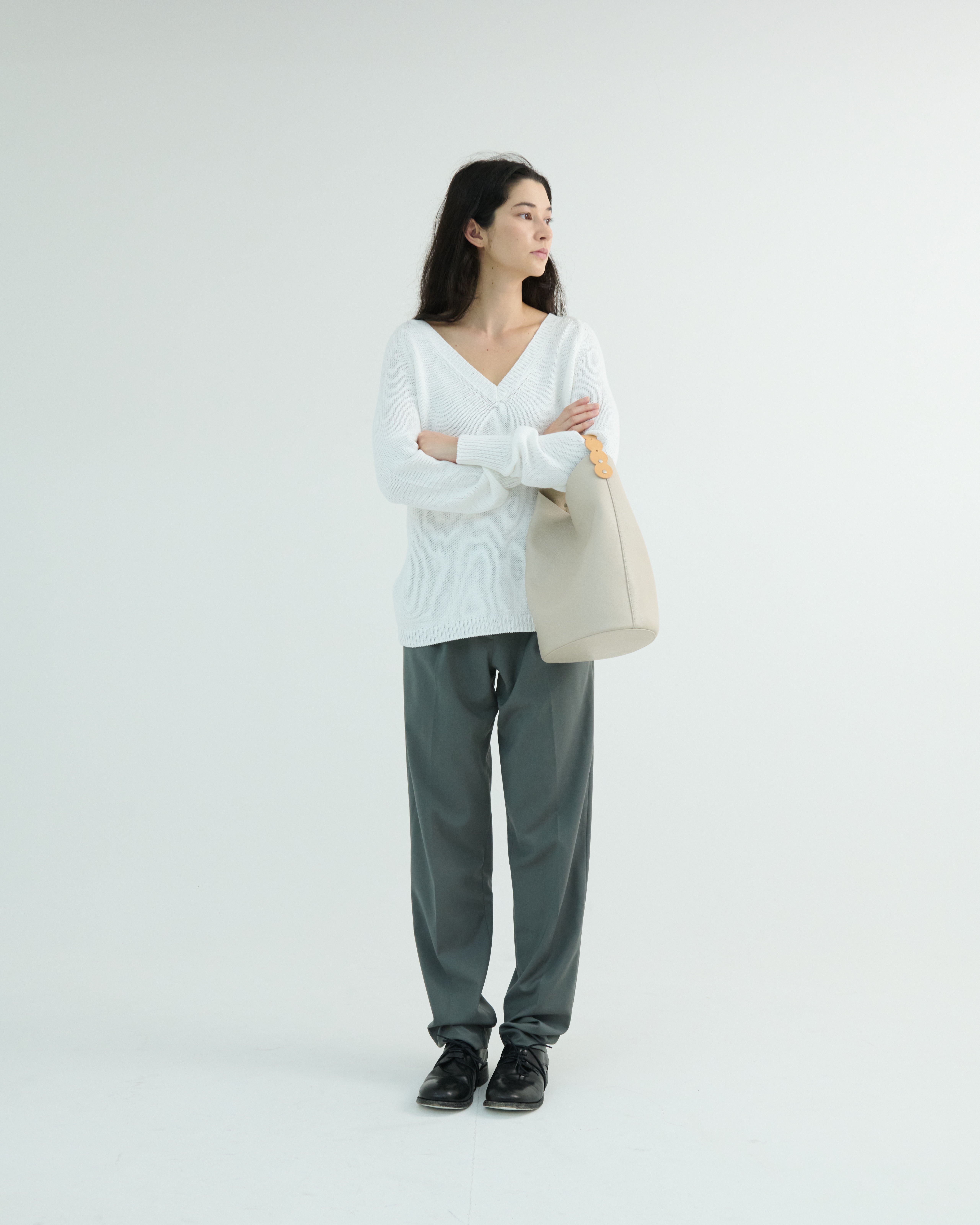 Belted bag 01 (Ivory)
