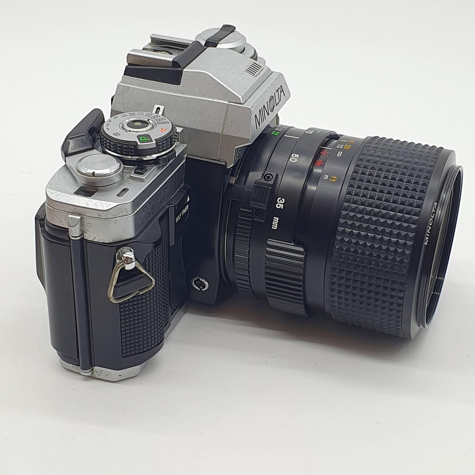 미놀타 X-700 실버바디 + 50mm MD Lens