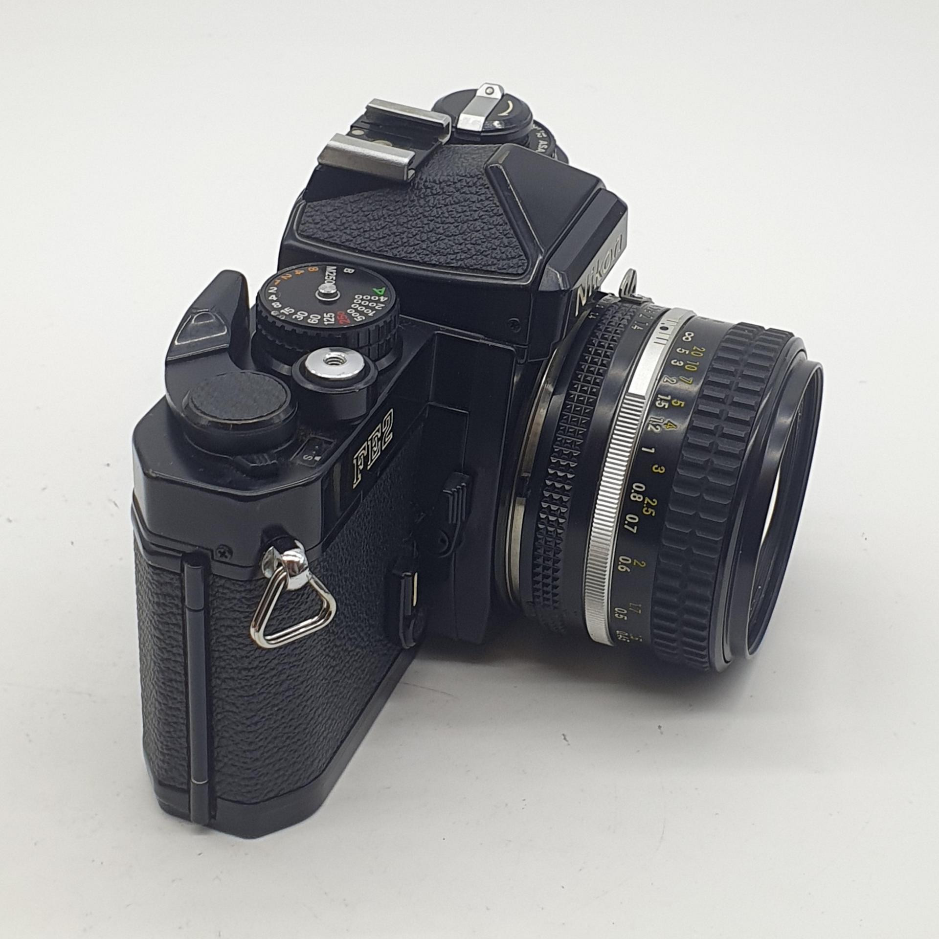 니콘 FE2 Nikon + 50mm nikkor *블랙핑크 리사 필름카메라🎈