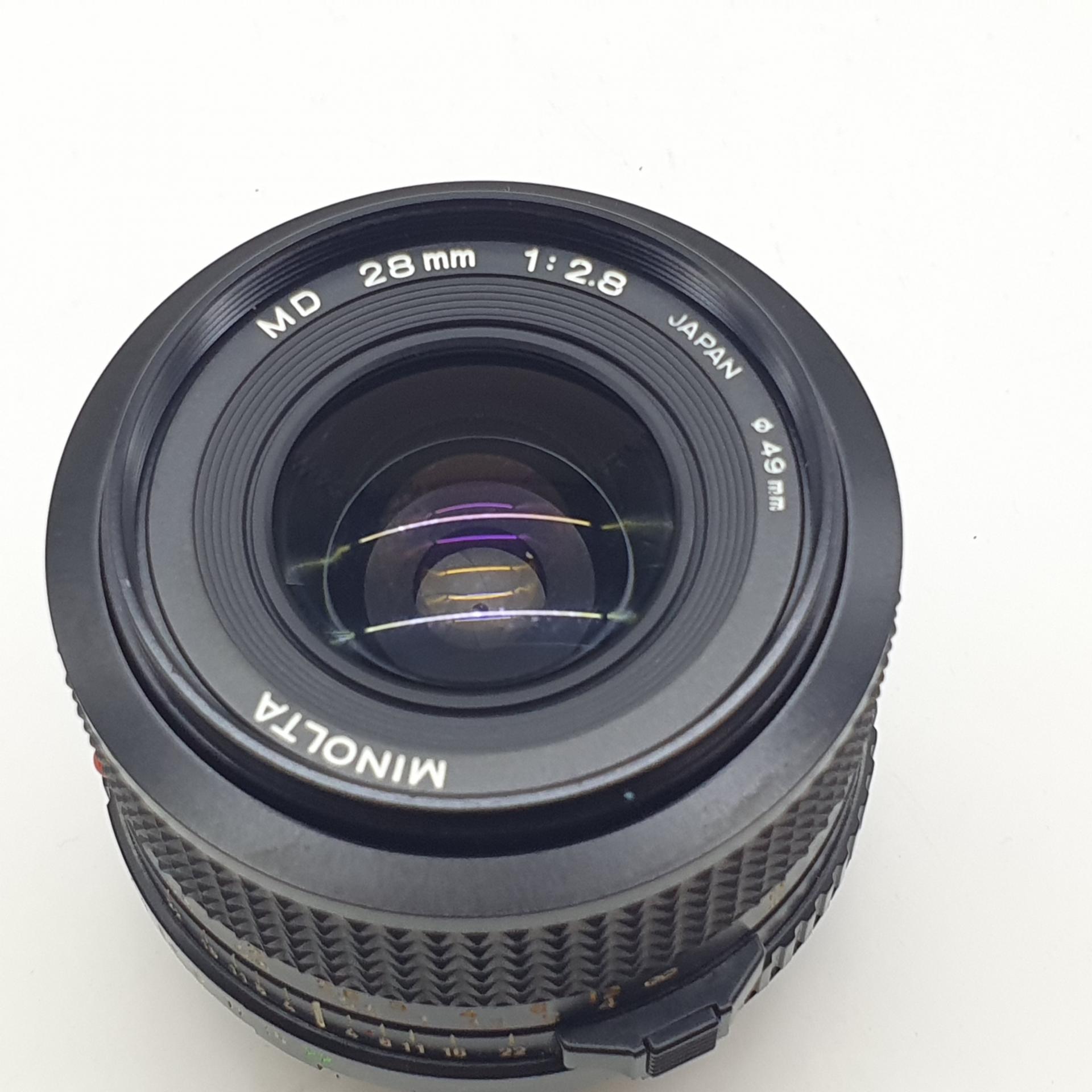 미놀타 28mm F2.8 MD 마운트 수동 MF