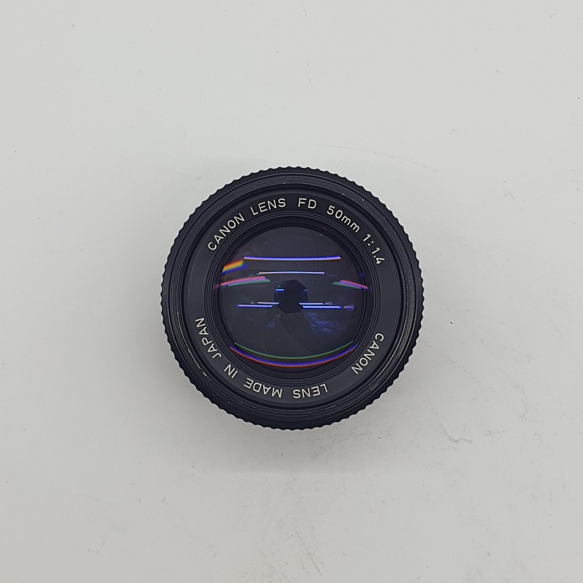 캐논 50mm 수동 MF F1.4 FD NFD 마운트 렌즈