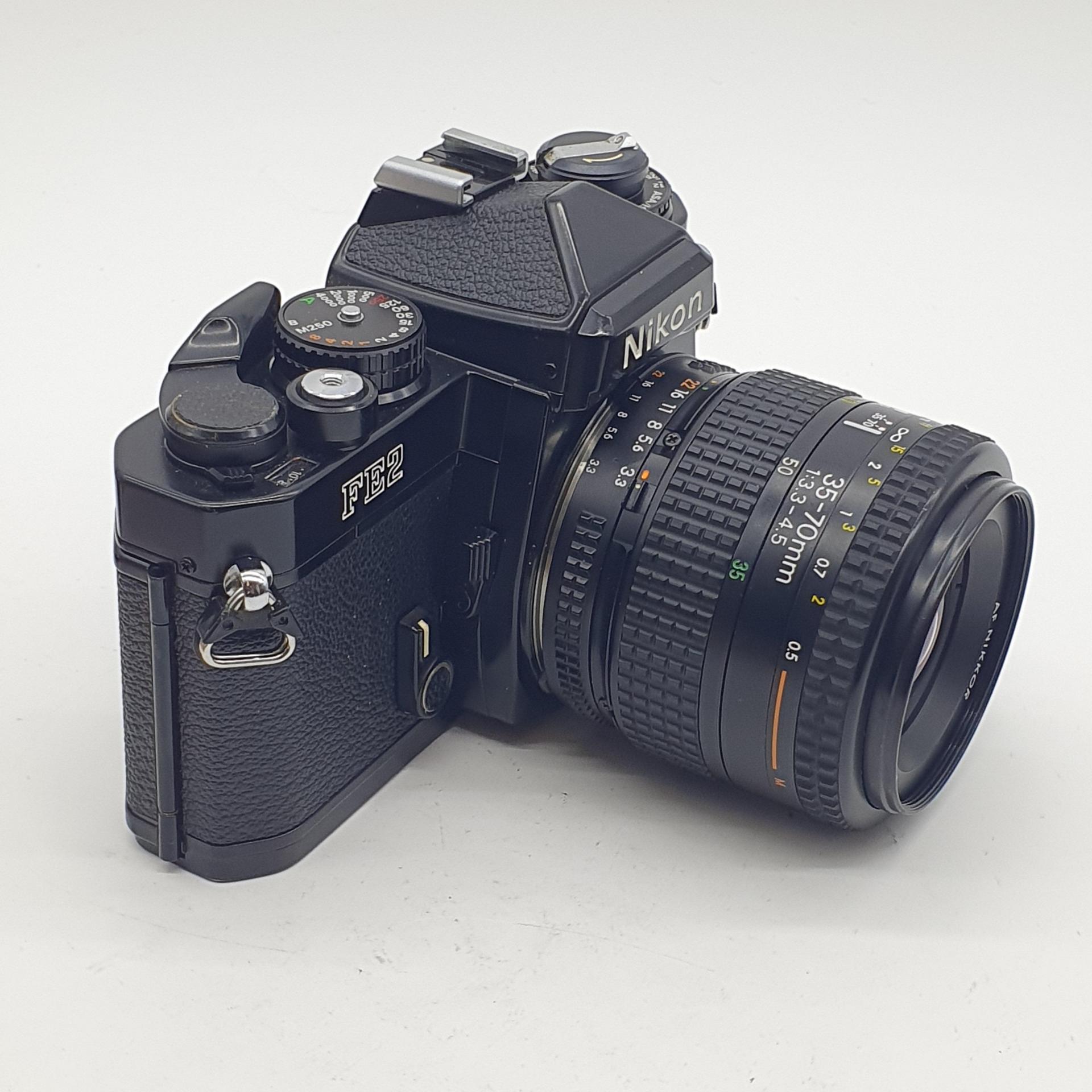 니콘 FE2 Nikon + 50mm nikkor *블랙핑크 리사 필름카메라🎈