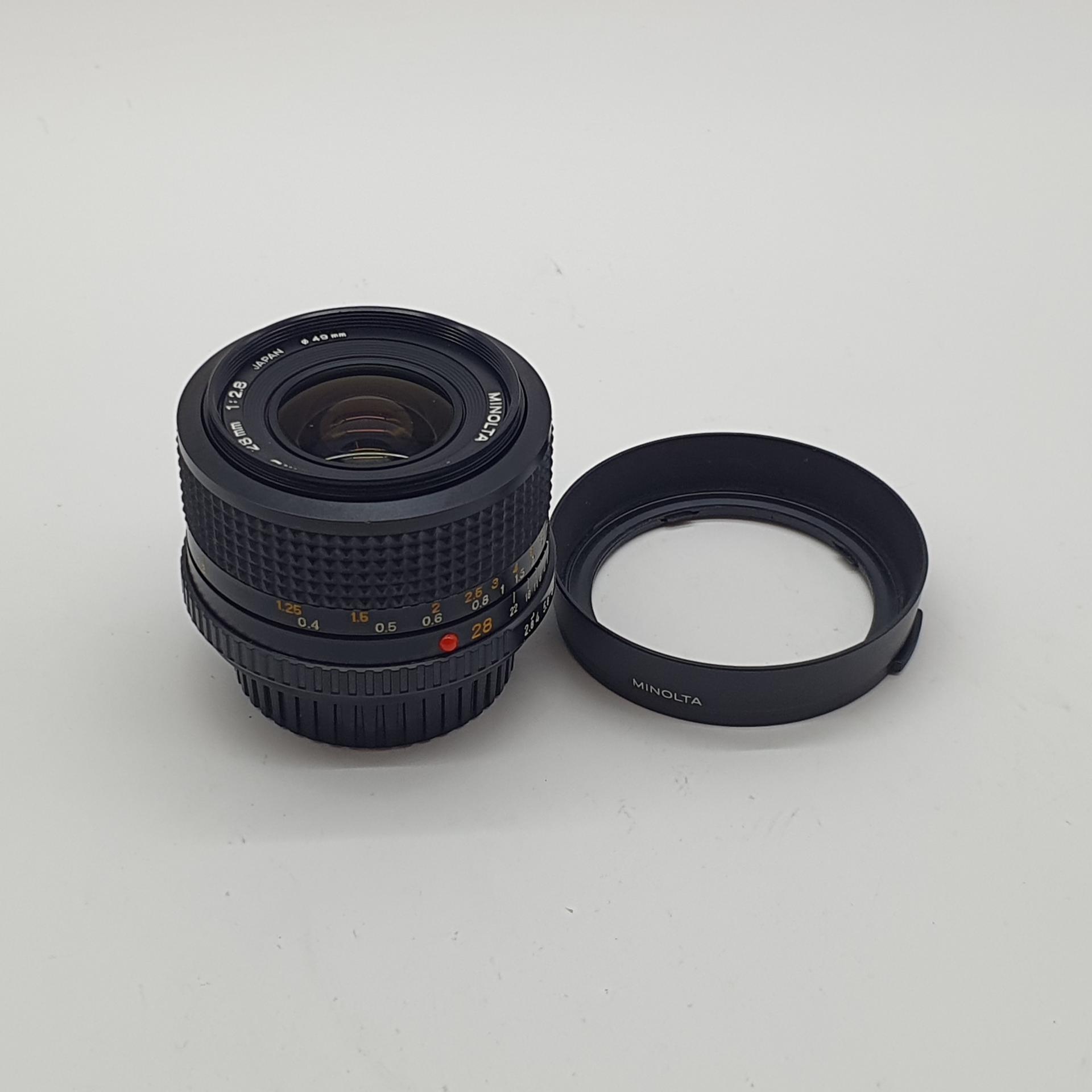 미놀타 28mm F2.8 MD 마운트 수동 MF