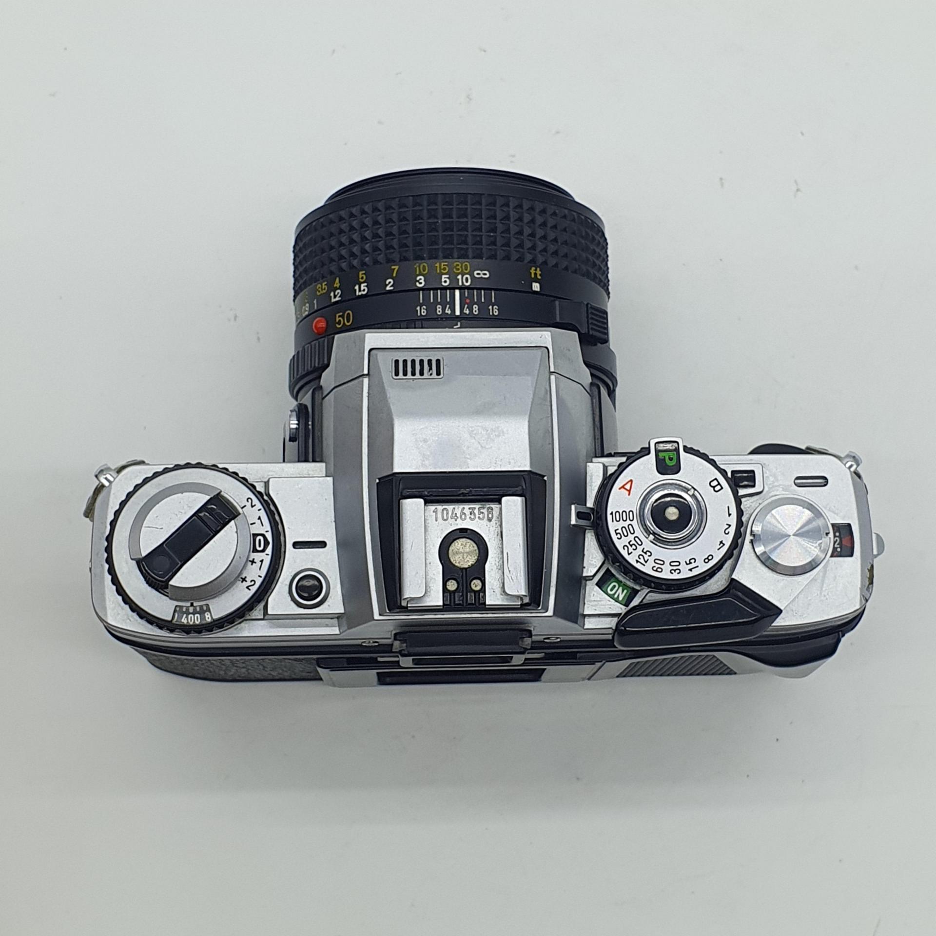 미놀타 X-700 실버바디 + 50mm MD Lens