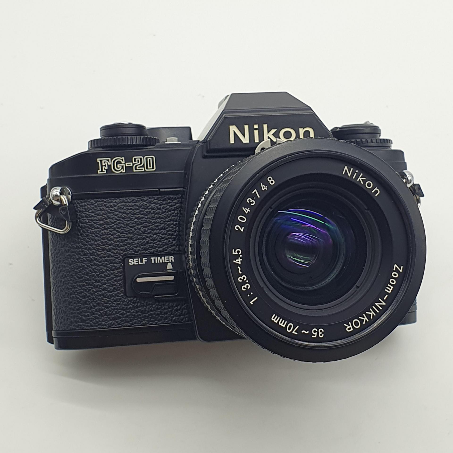 니콘 FG-20 nikkor lens