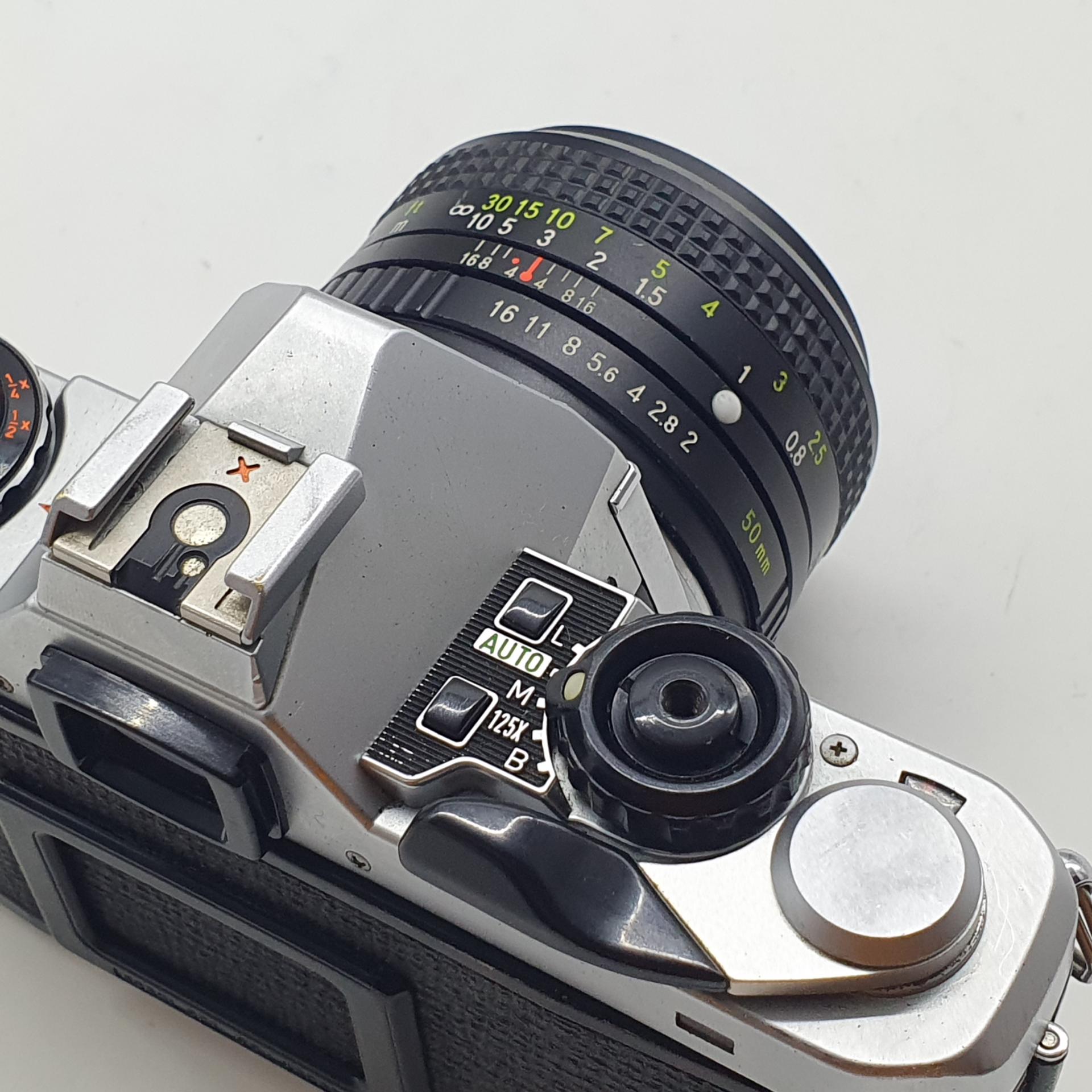 펜탁스 미슈퍼 me super + 50mm smc lens