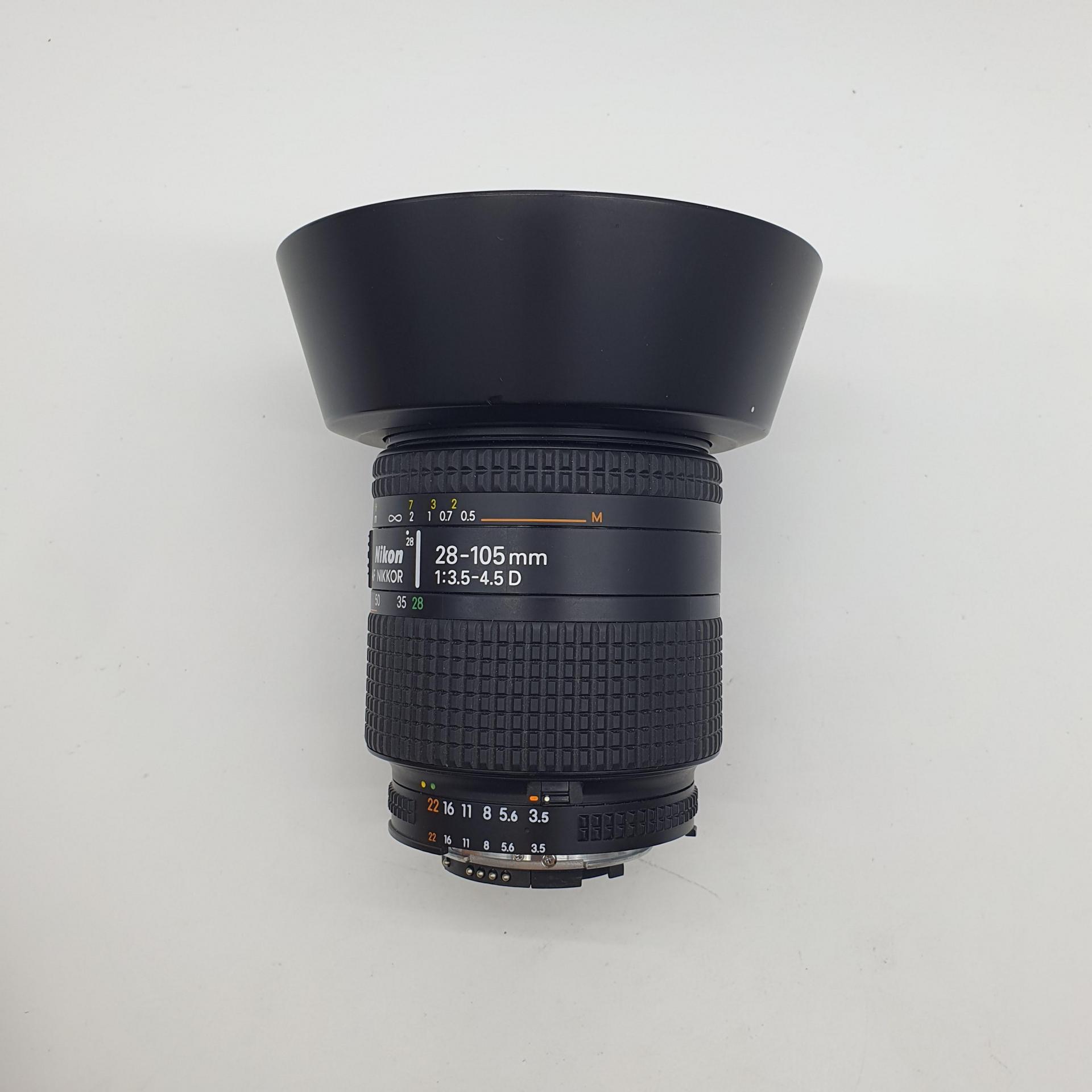 니콘 AF 28-105mm F3.5-4.5D + HB-18 후드 (품번_DD5701)