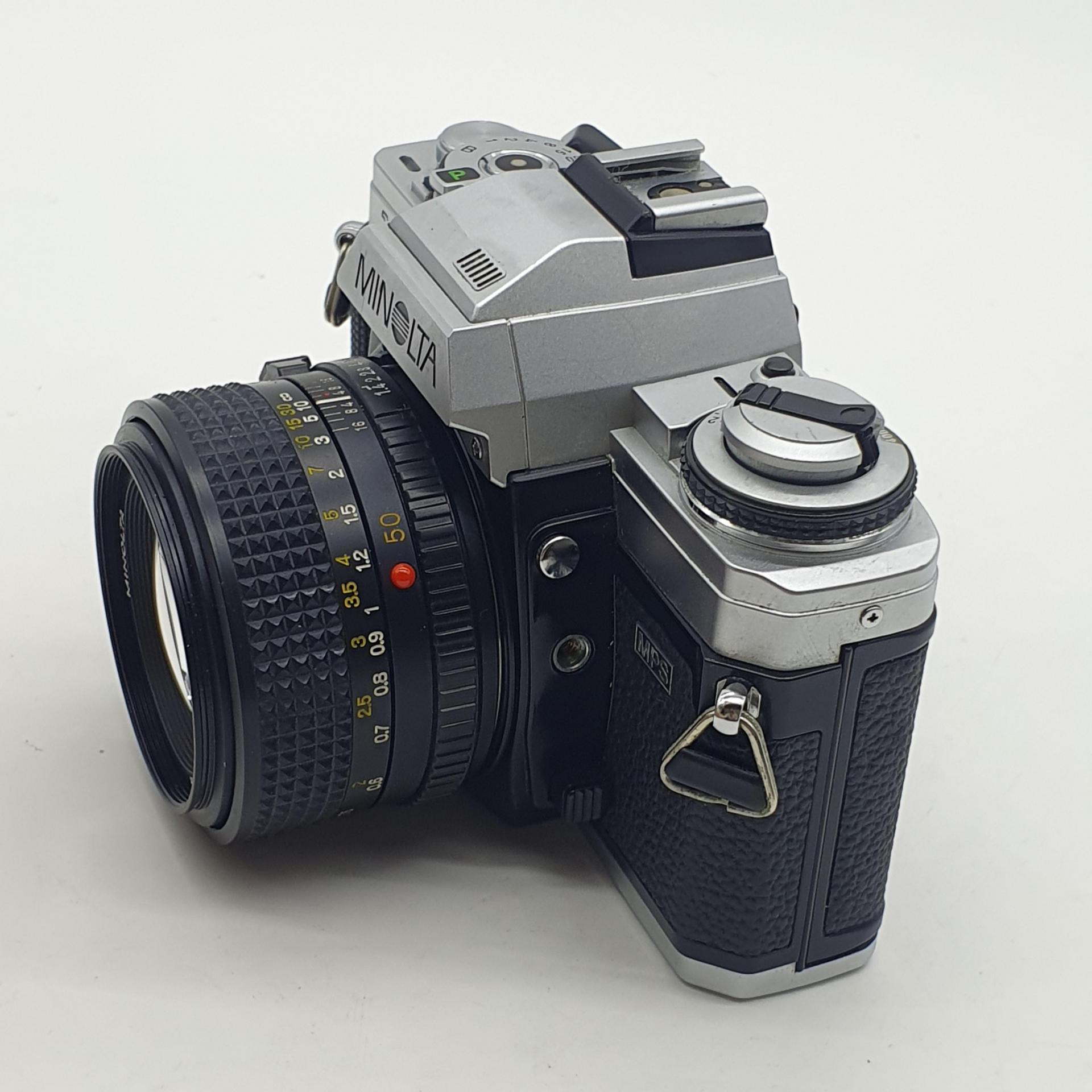 미놀타 X-700 실버바디 + 50mm MD Lens
