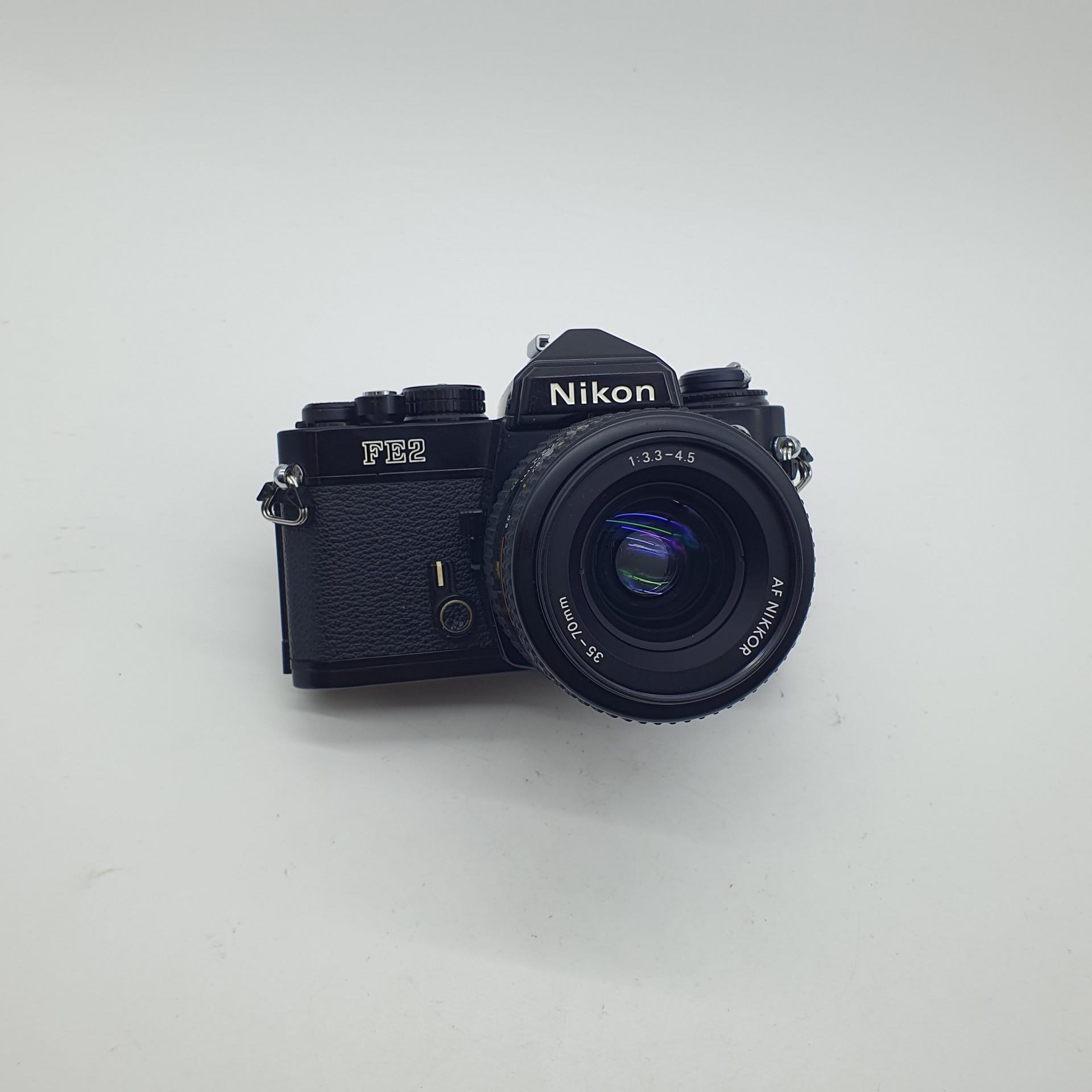 니콘 FE2 Nikon + 50mm nikkor *블랙핑크 리사 필름카메라🎈
