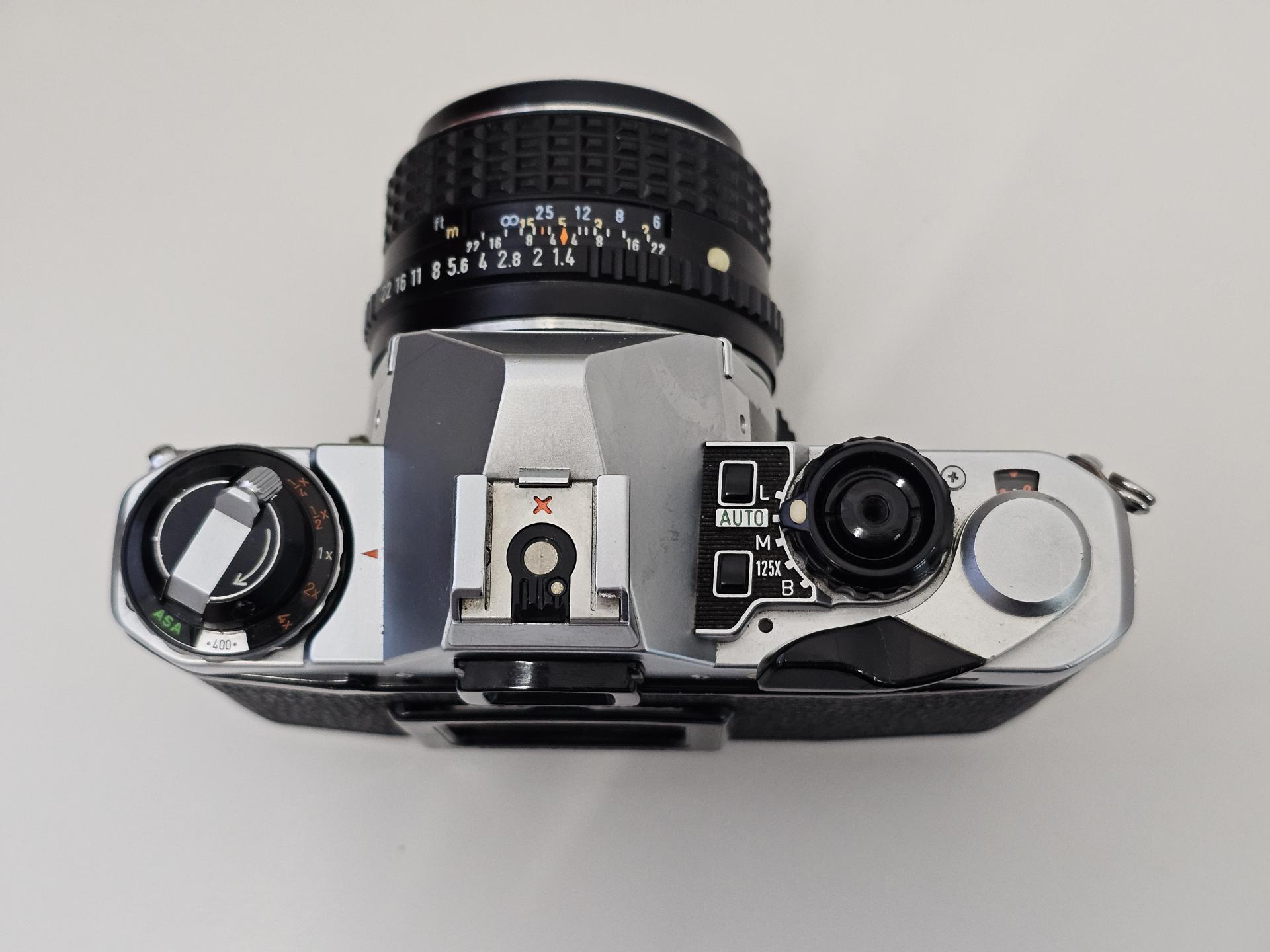 펜탁스 미슈퍼 me super + 50mm smc lens