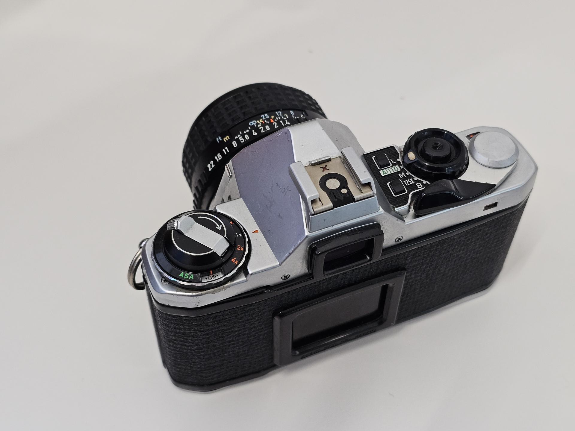펜탁스 미슈퍼 me super + 50mm smc lens
