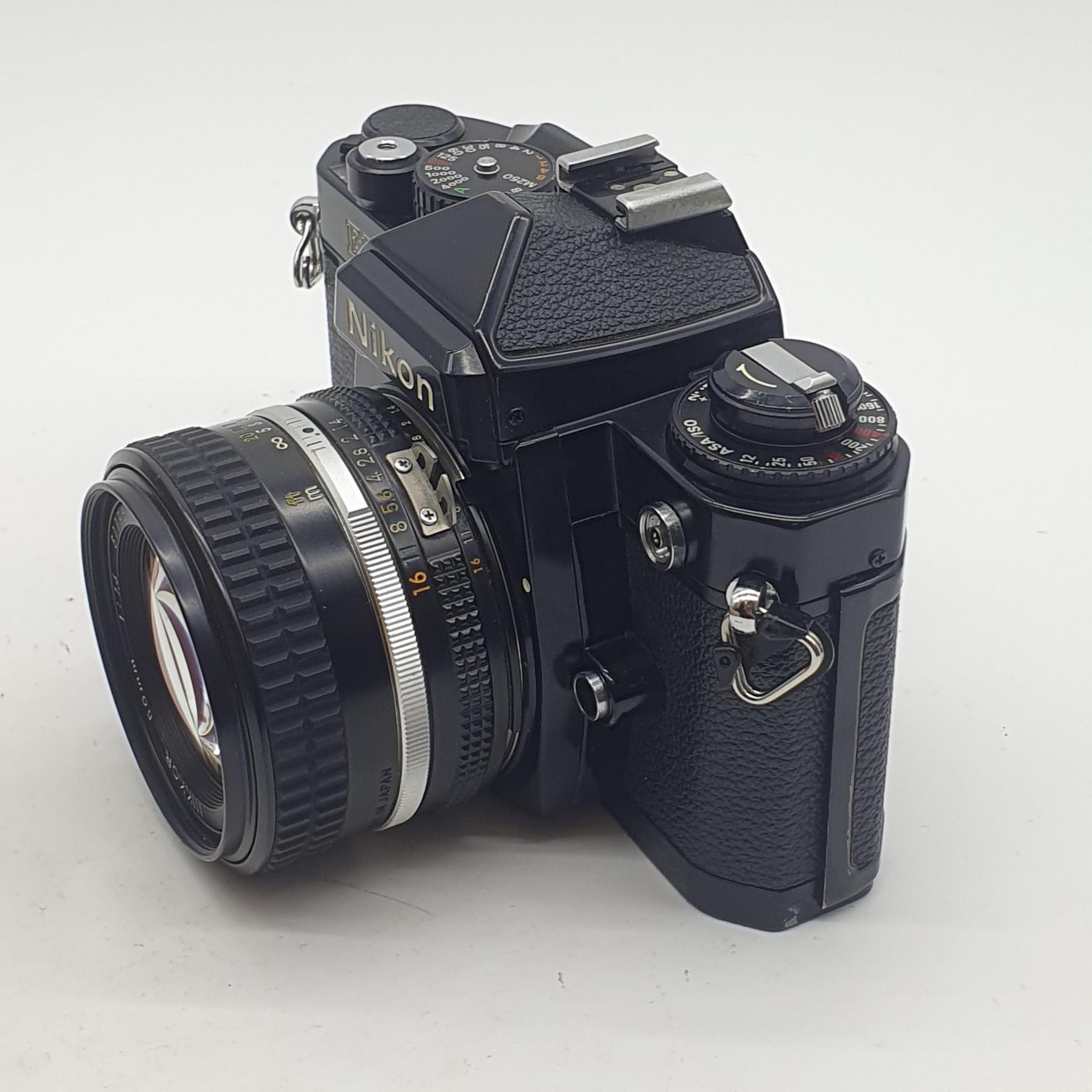 니콘 FE2 Nikon + 50mm nikkor *블랙핑크 리사 필름카메라🎈