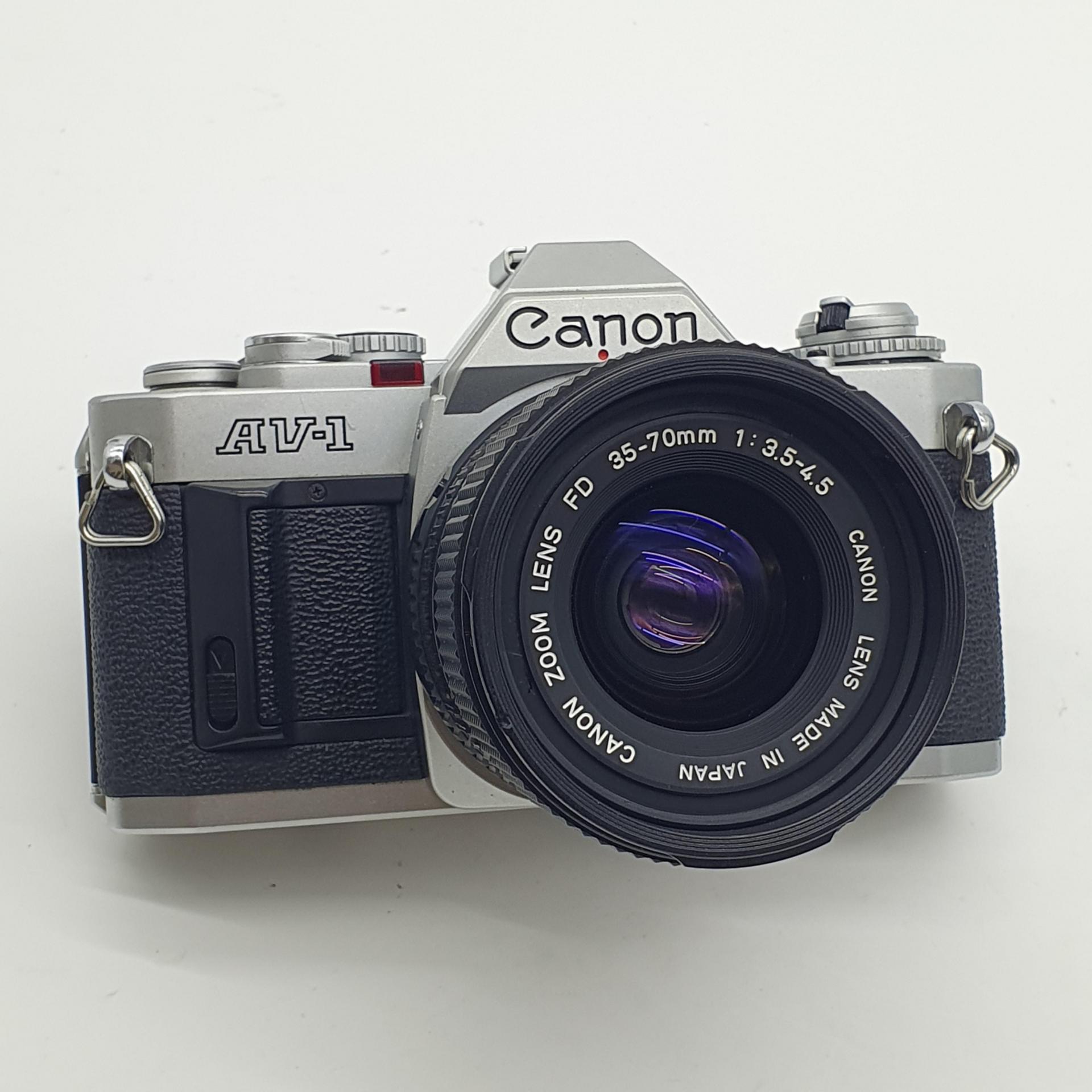 캐논 Canon AV-1 + 50mm FD Lens