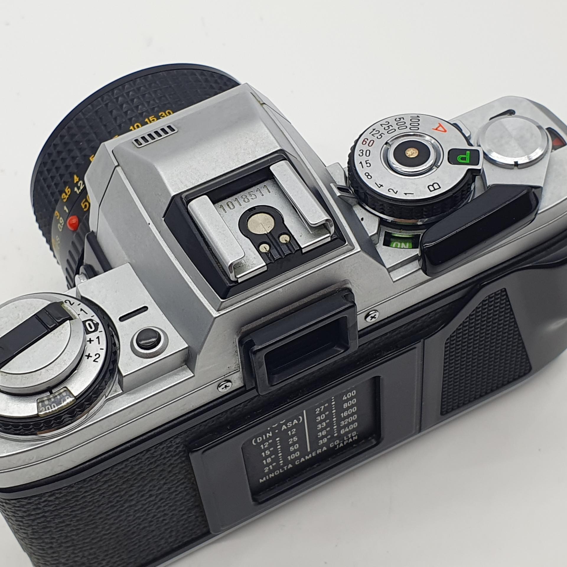 미놀타 X-700 실버바디 + 50mm MD Lens