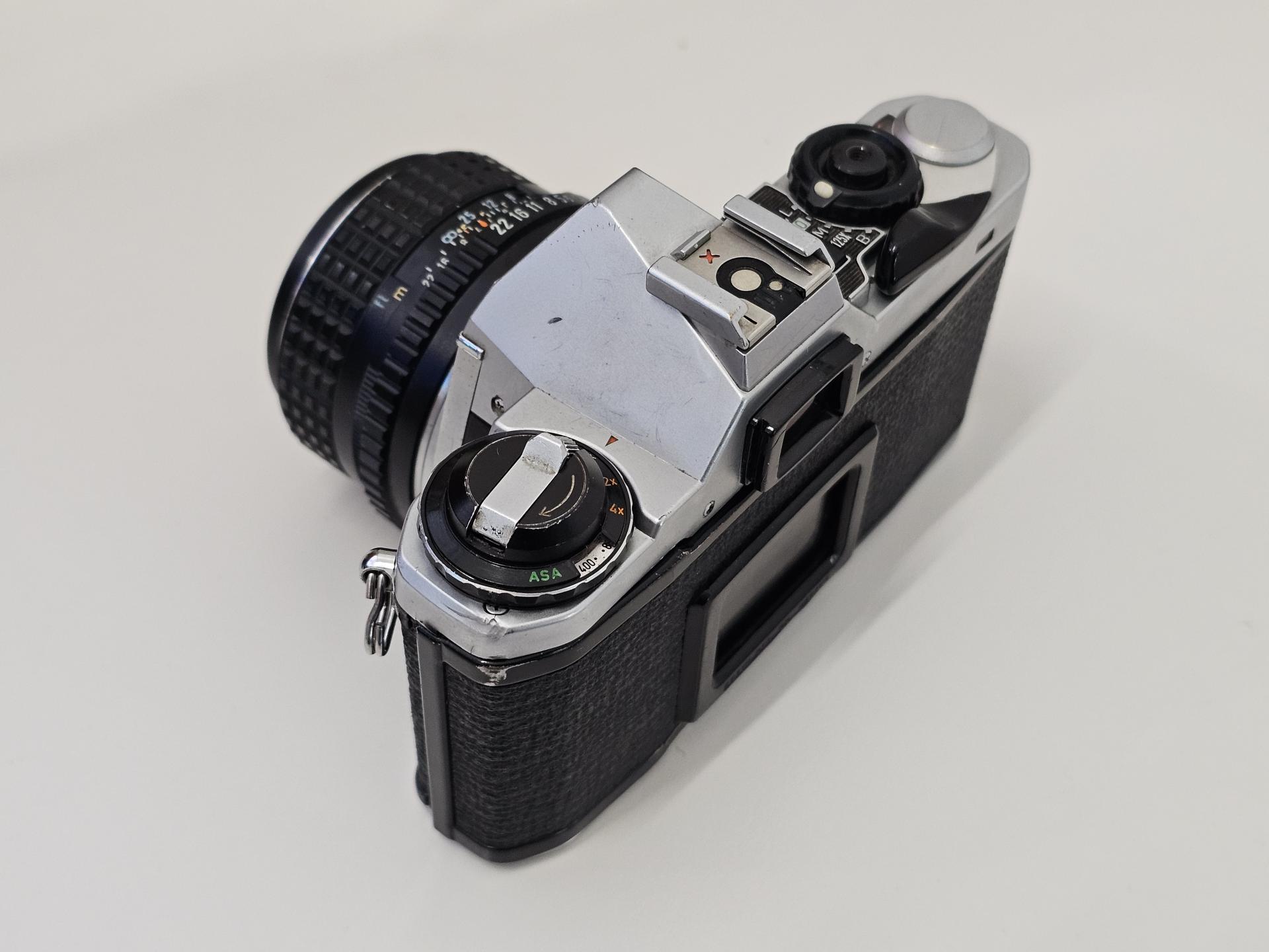 펜탁스 미슈퍼 me super + 50mm smc lens