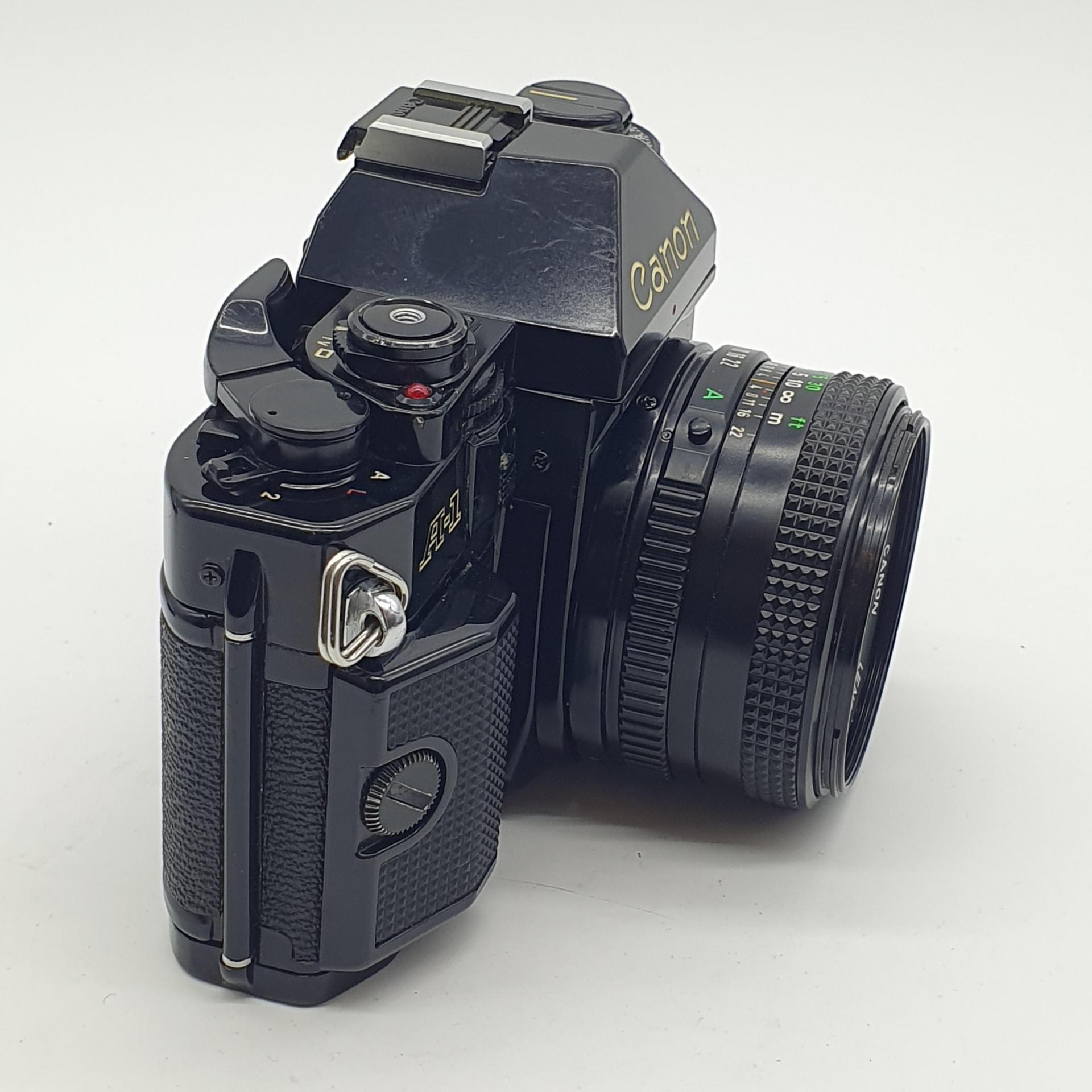 캐논 A-1 Canon + 50mm Lens
