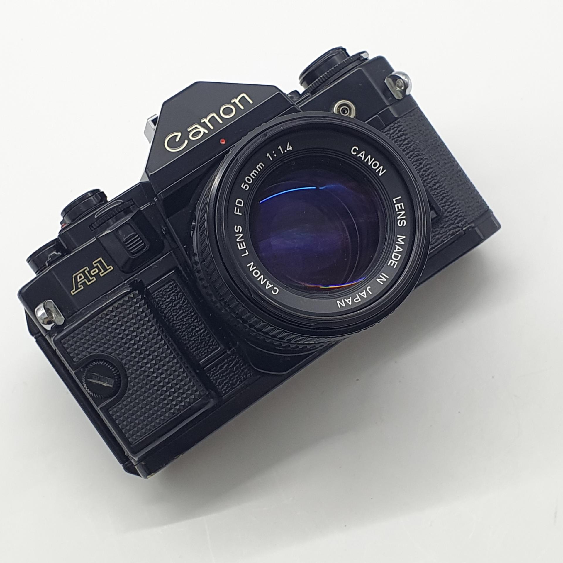 캐논 A-1 Canon + 50mm Lens