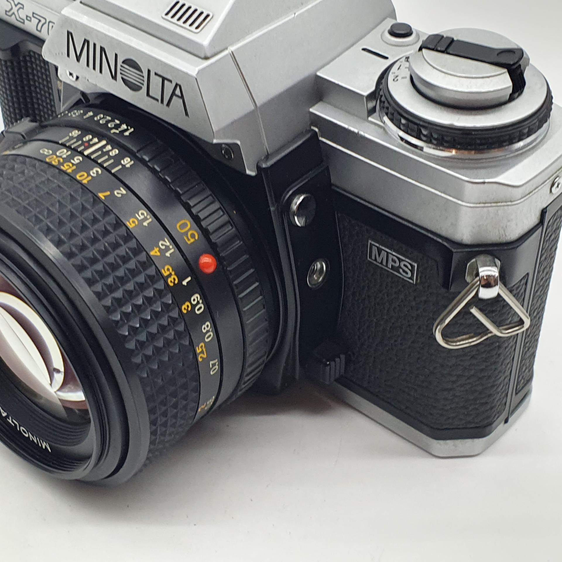 미놀타 X-700 실버바디 + 50mm MD Lens