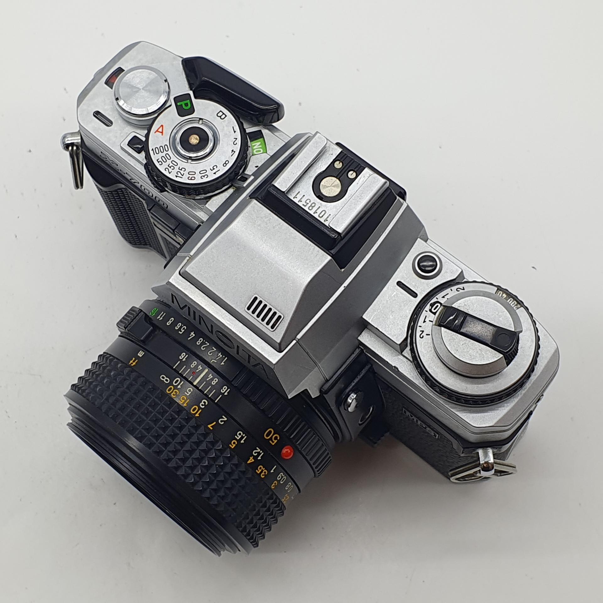 미놀타 X-700 실버바디 + 50mm MD Lens