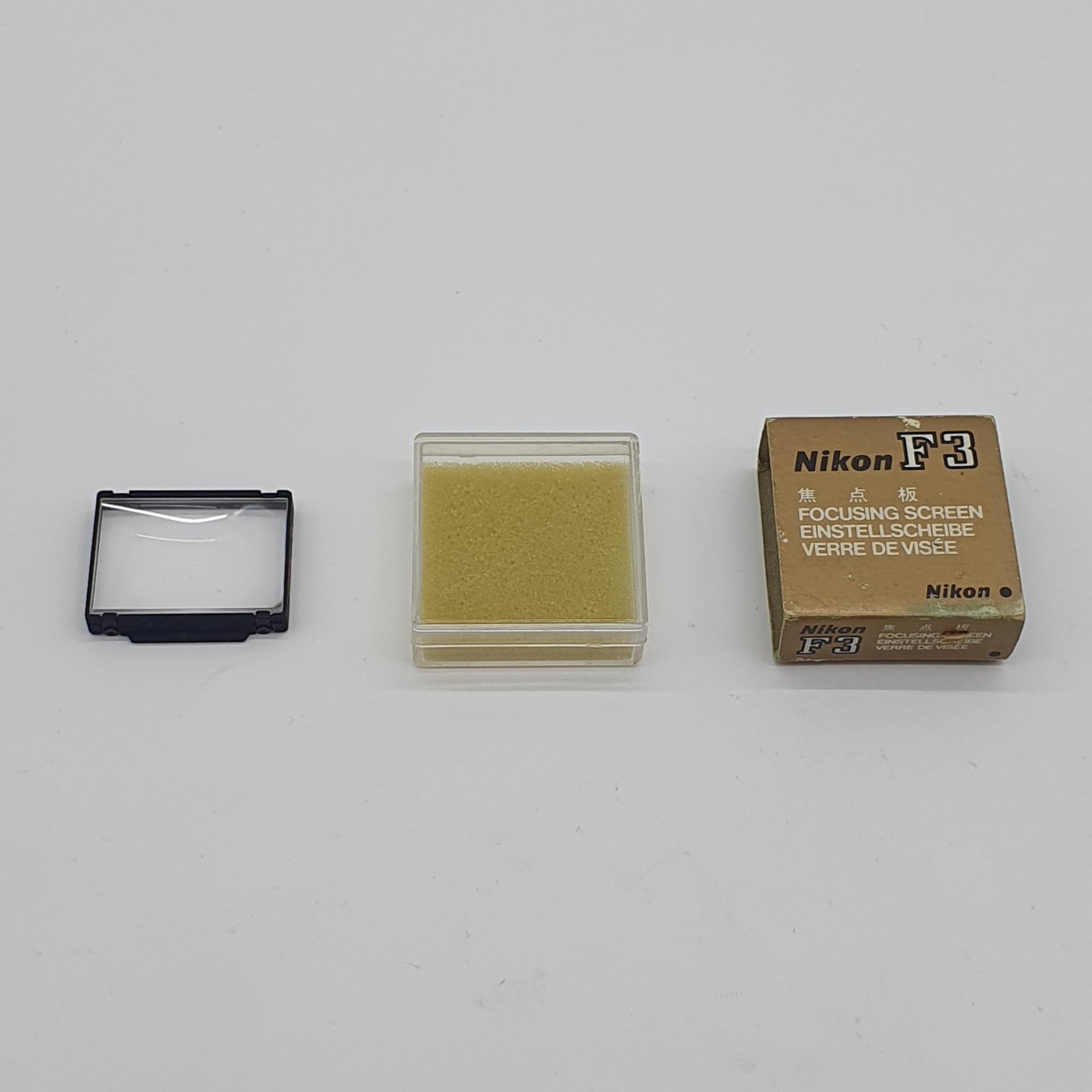 니콘 F3 타입 M 포커싱스크린 Type M focusing screen einstellscheibe verre de visee (품번_A241)