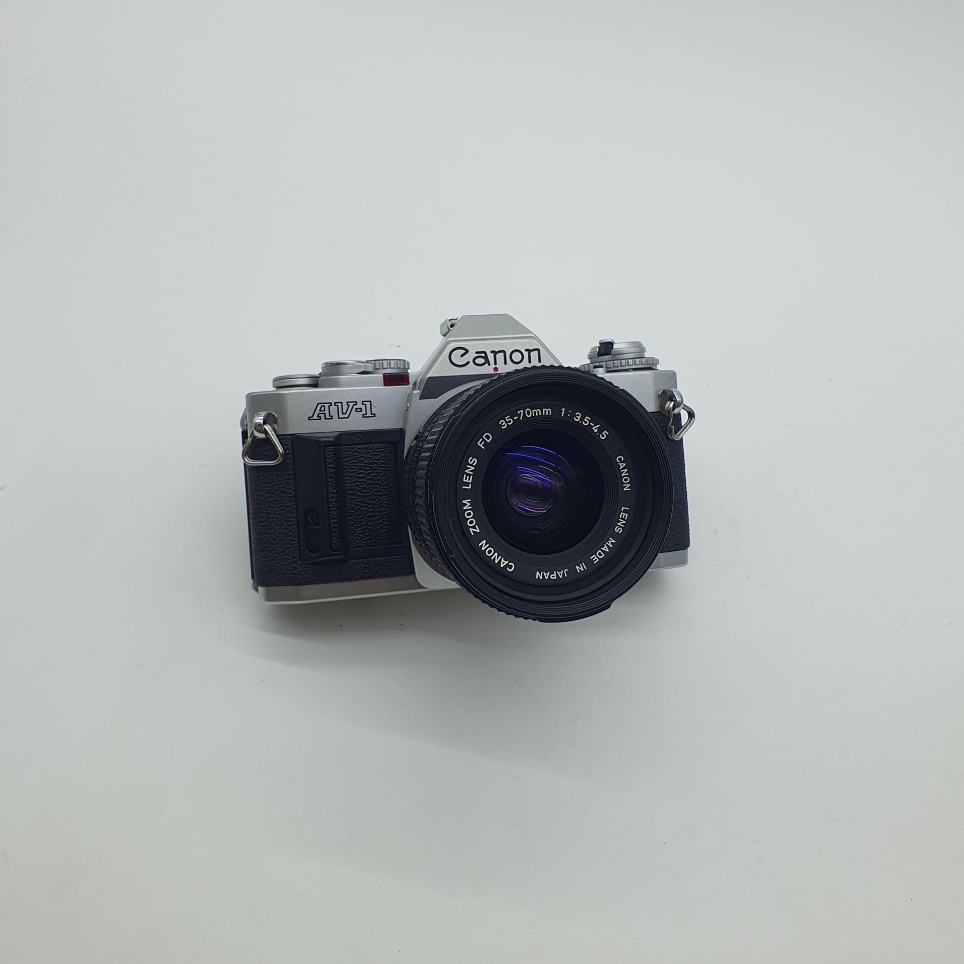 캐논 Canon AV-1 + 50mm FD Lens