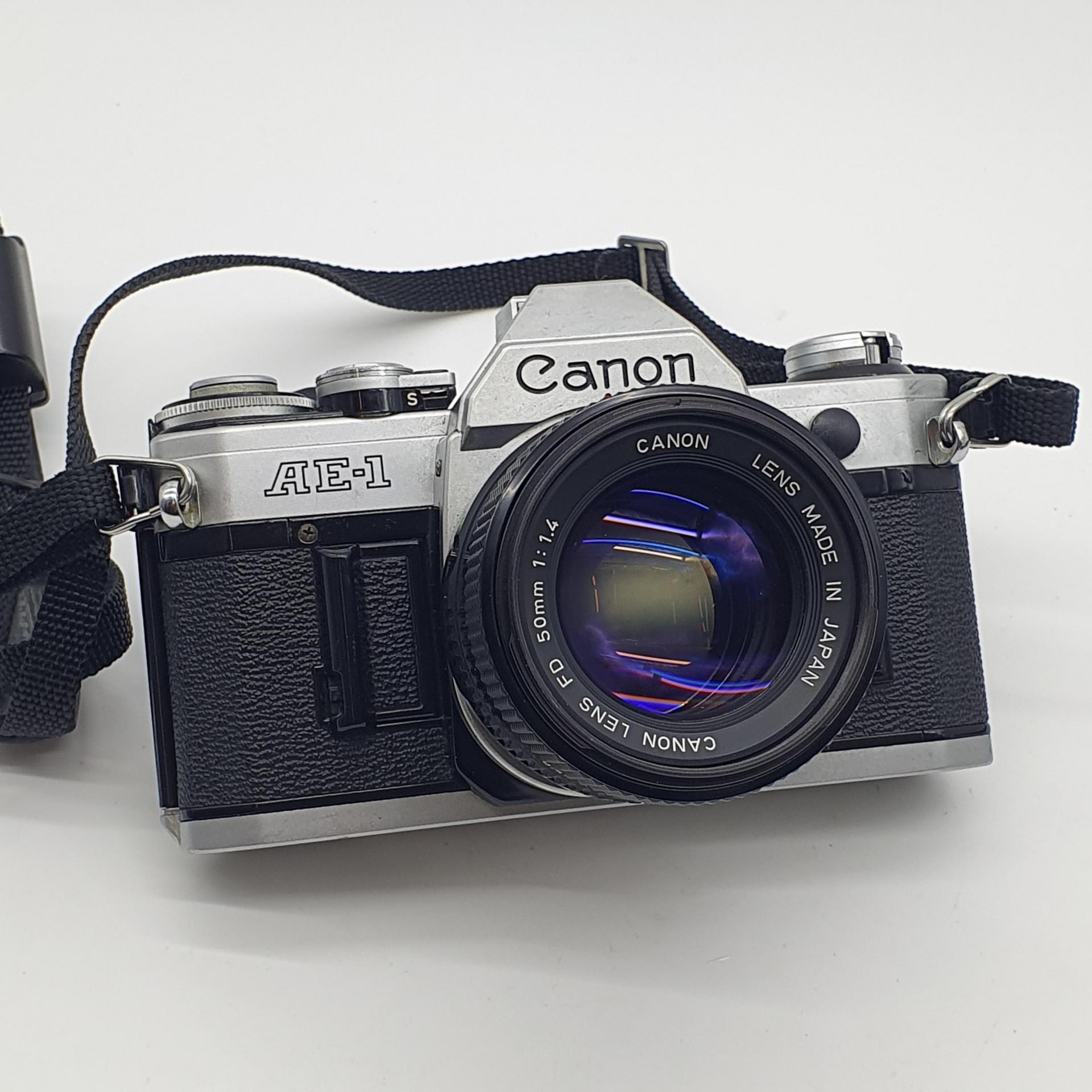 캐논 canon AE-1 + 50mm FD Lens