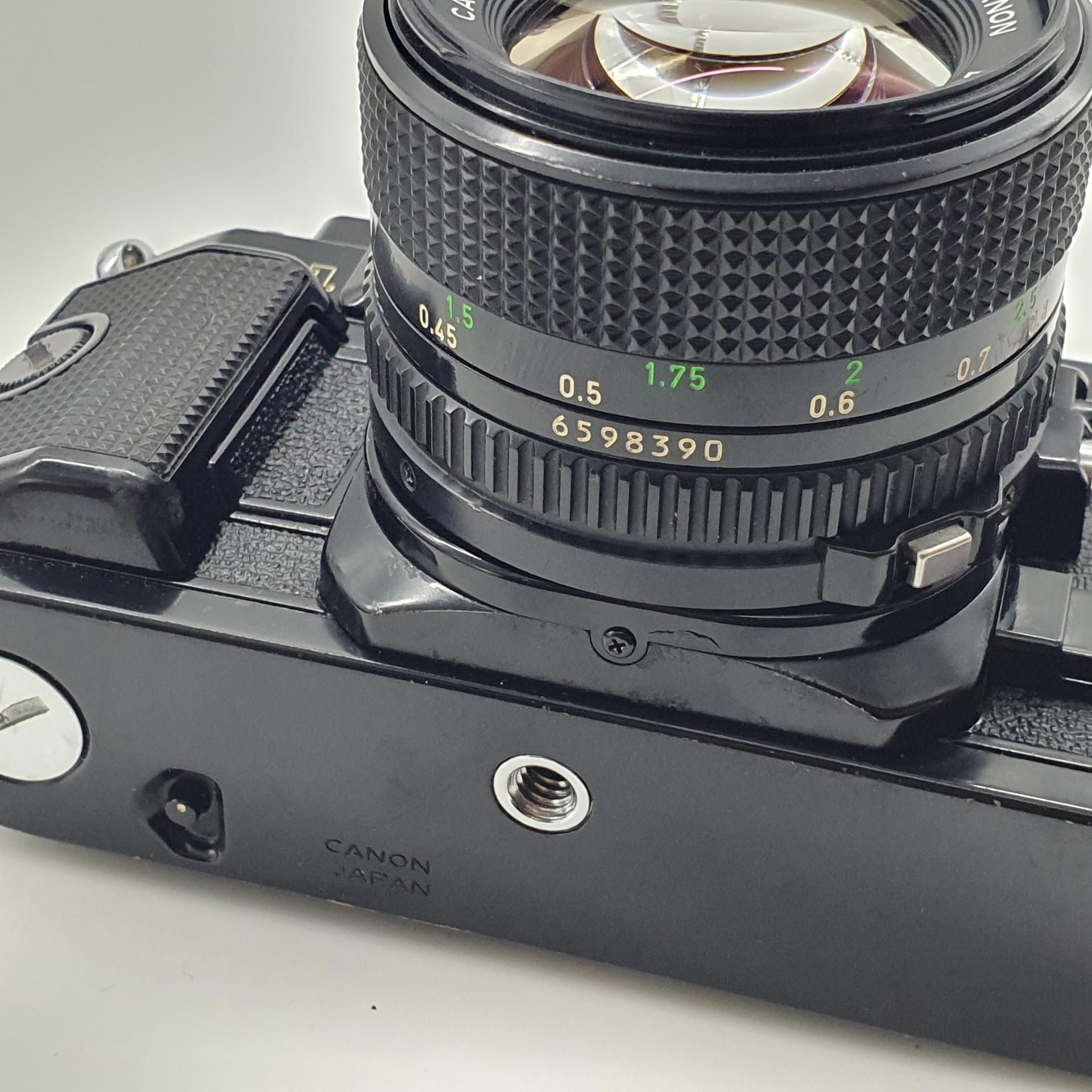 캐논 A-1 Canon + 50mm Lens