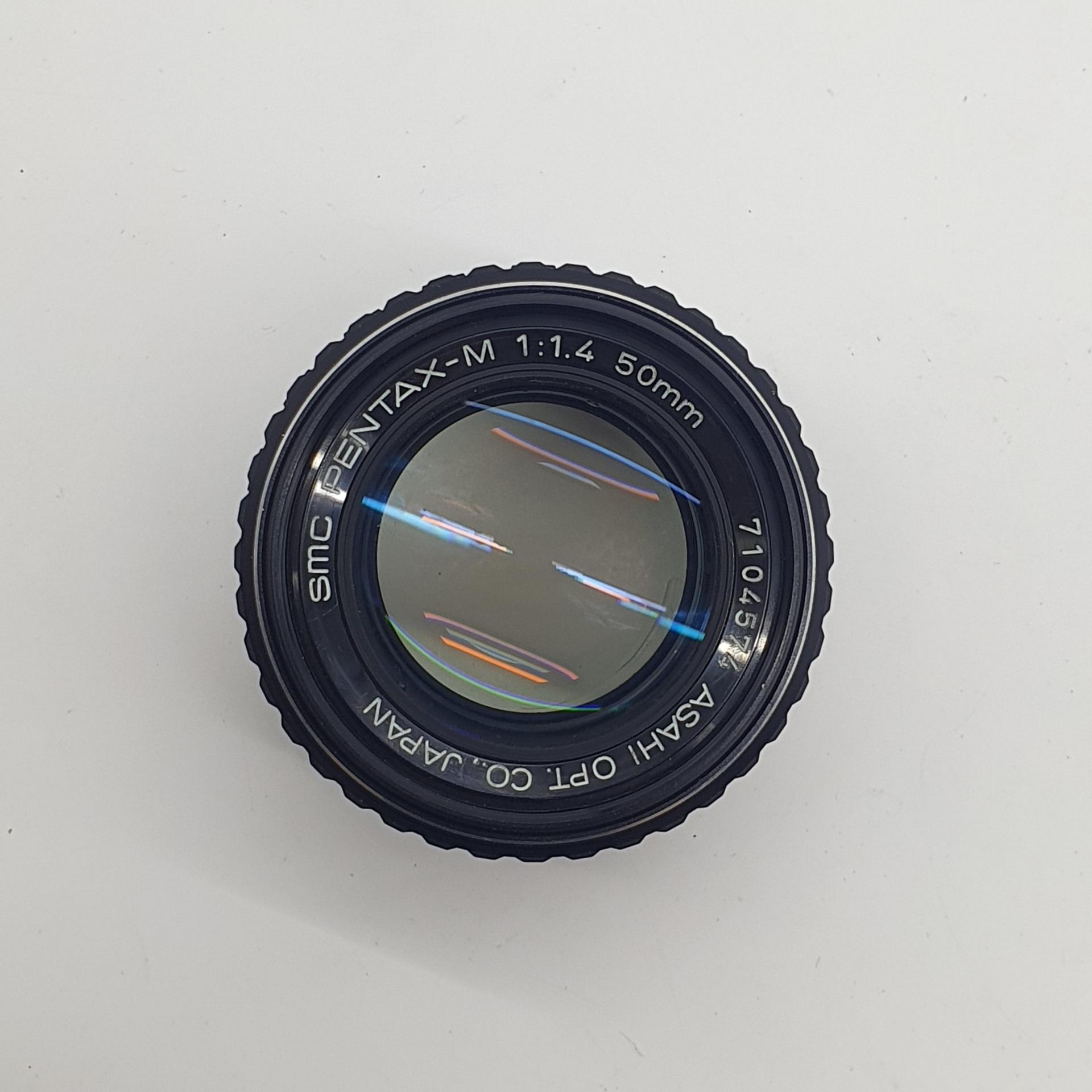 펜탁스 50mm F1.4 수동 MF SMC PK 마운트 렌즈
