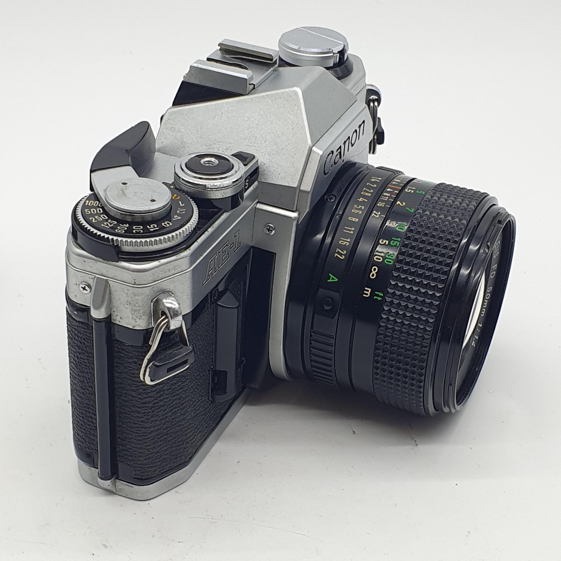 캐논 canon AE-1 + 50mm FD Lens
