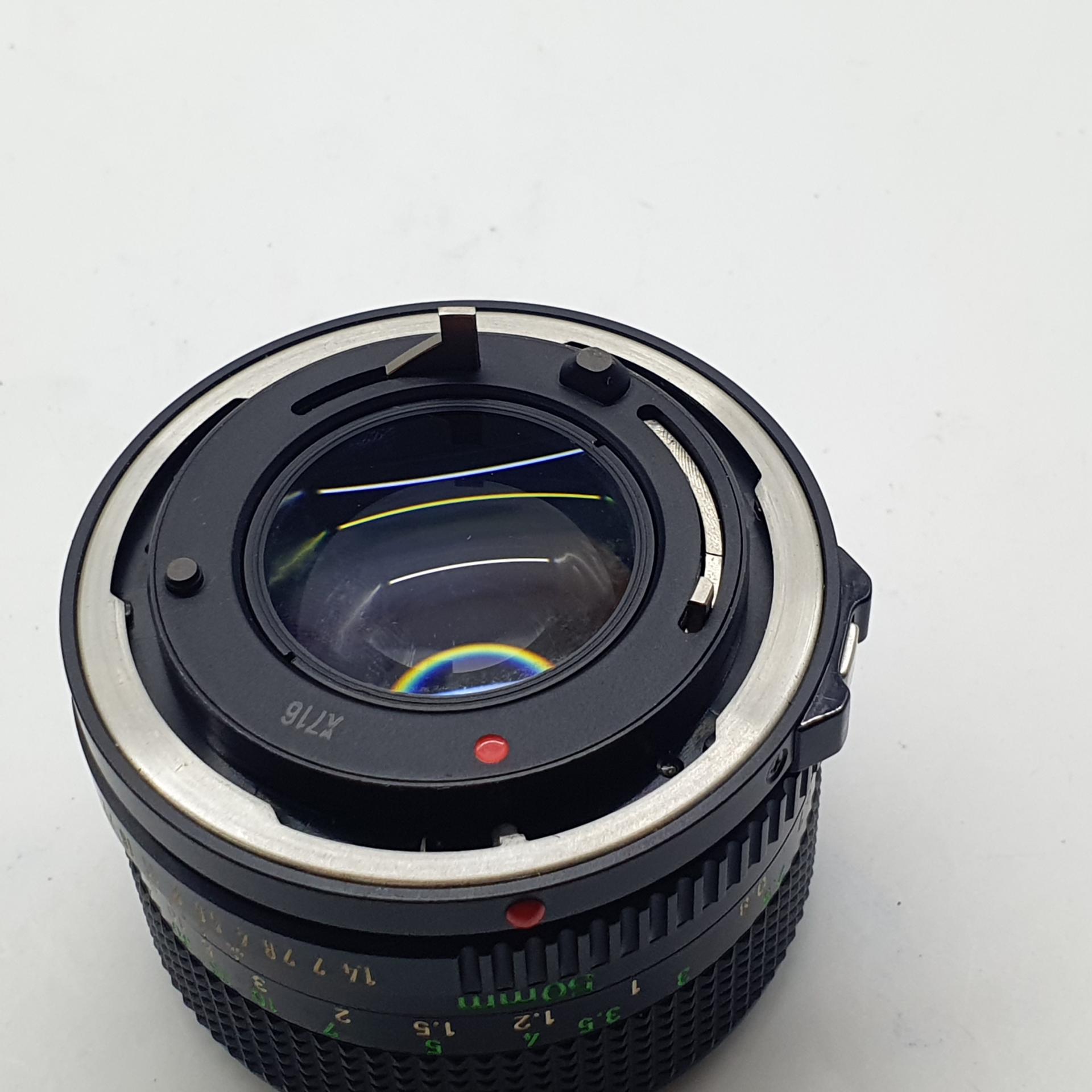 캐논 50mm 수동 MF F1.4 FD NFD 마운트 렌즈